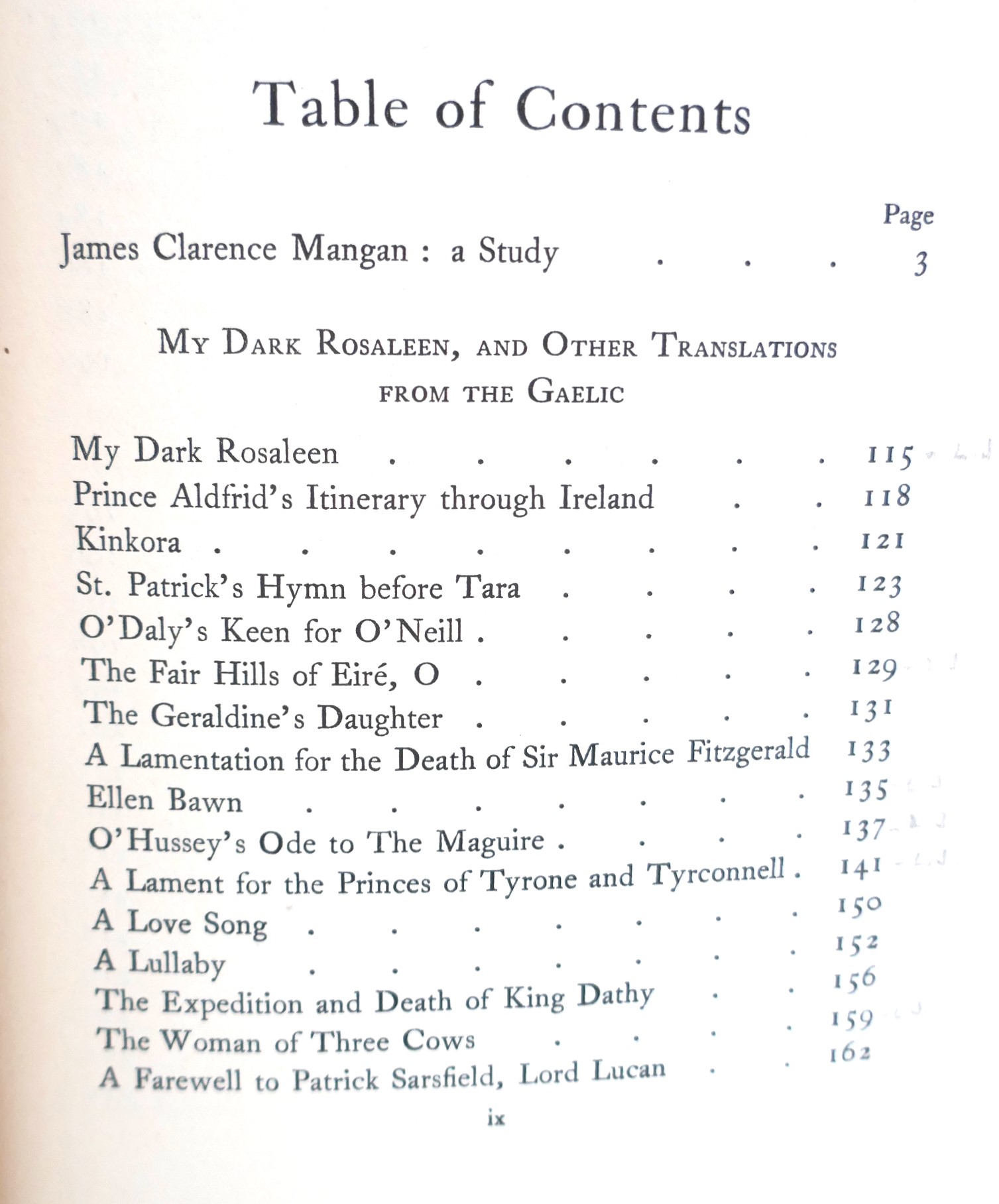 James Clarence Mangan. His Selected Poems (1897) - Image 4