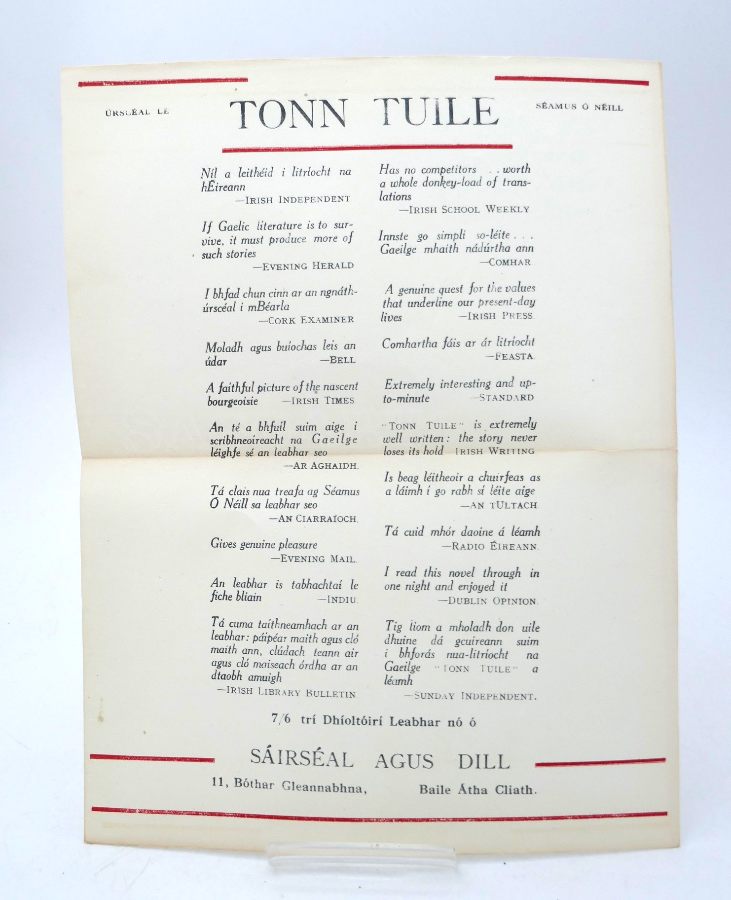 Cré na Cille. First Edition (1949) - Image 9
