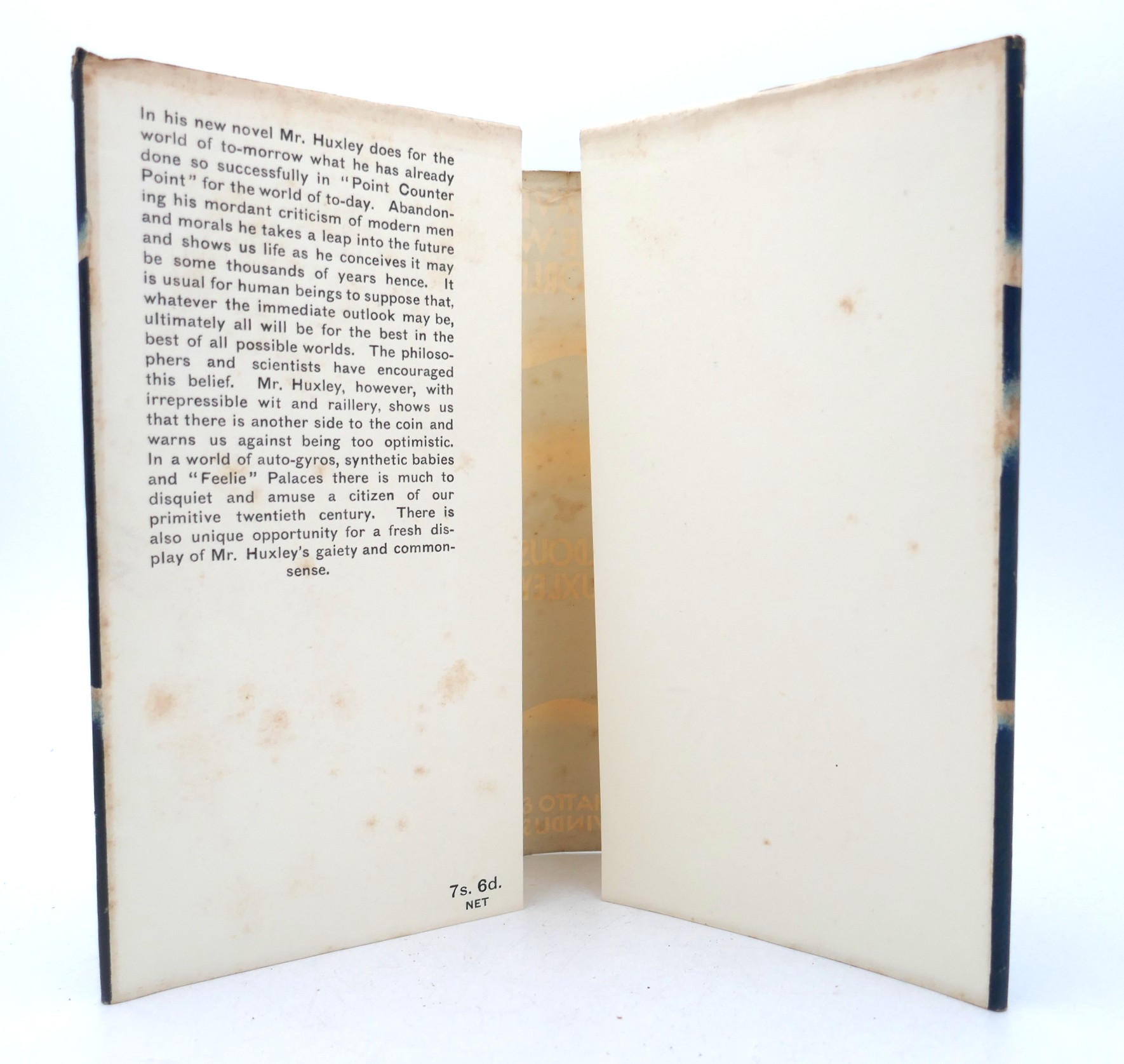 Brave New World. First Edition (1932) - Image 8