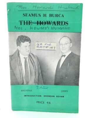 The Howards. Introduction by Brendan Behan (1960)