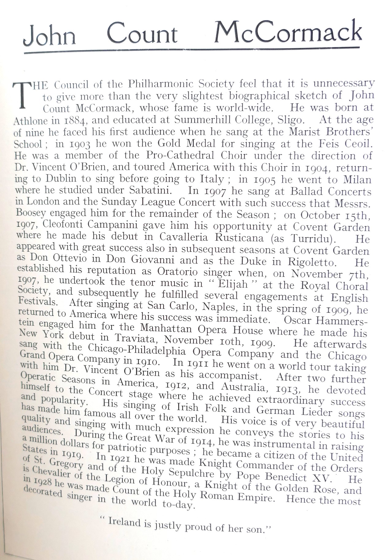 Dublin Philharmonic Society. Season 1935-36 - Image 3