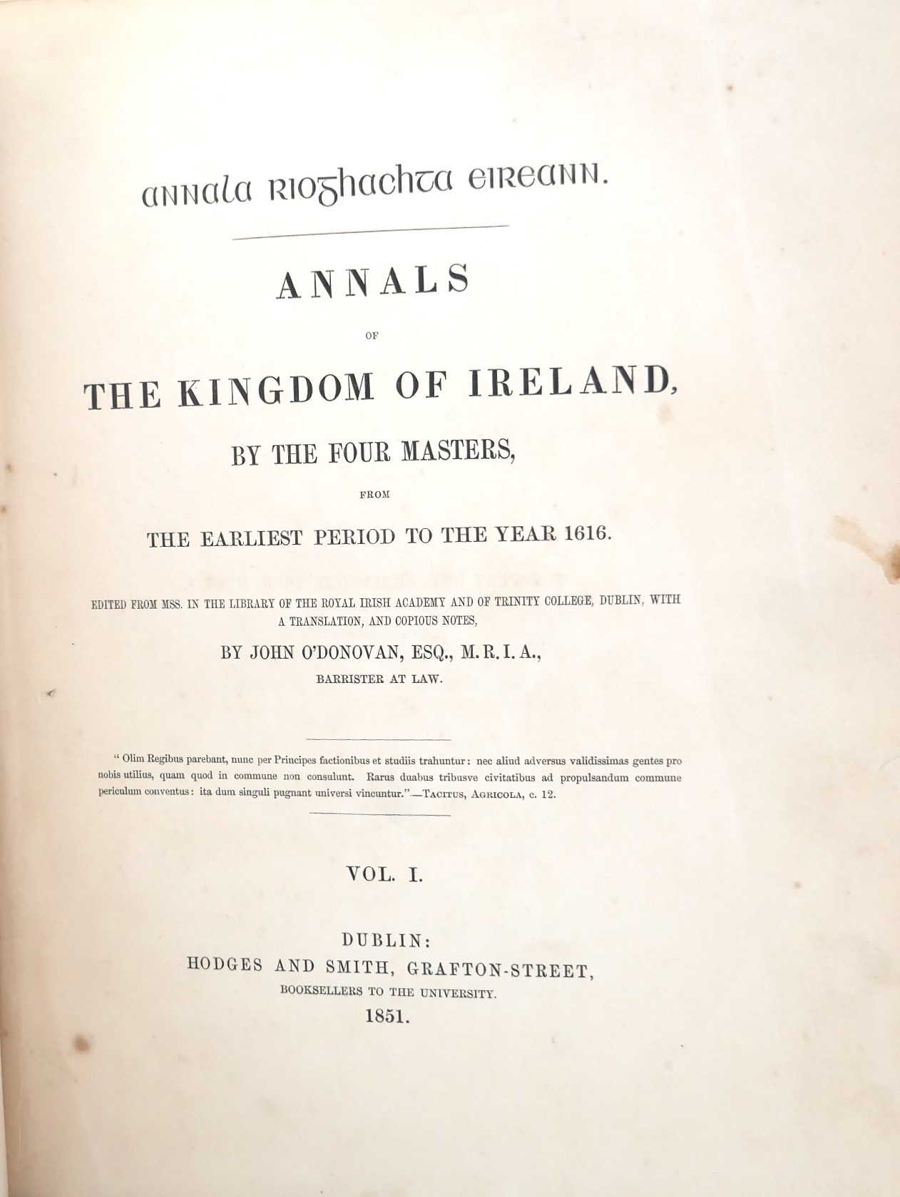 The Annals of the Kingdom of Ireland (1851) - Image 4