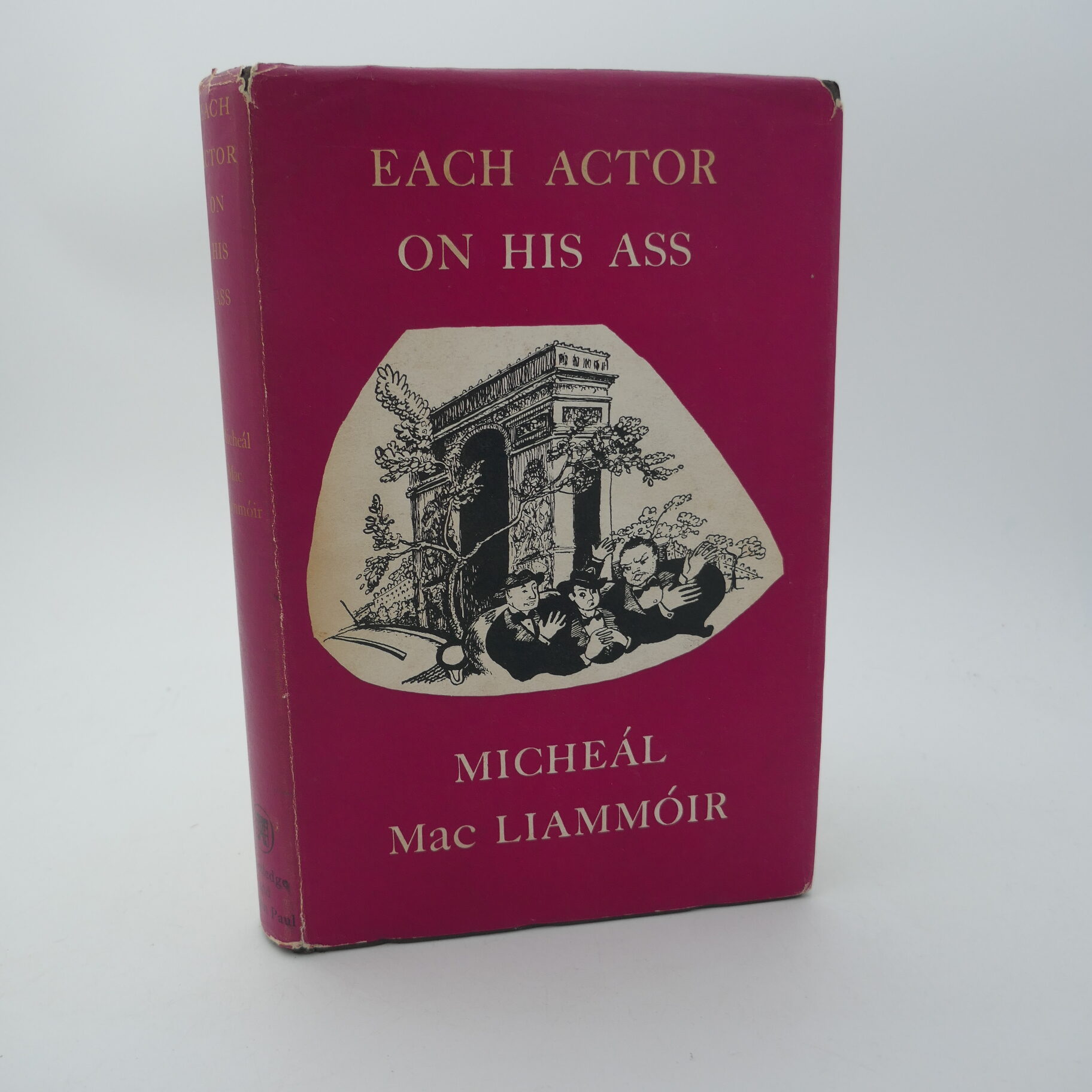 Each Actor on His Ass. Signed by the Author (1961)