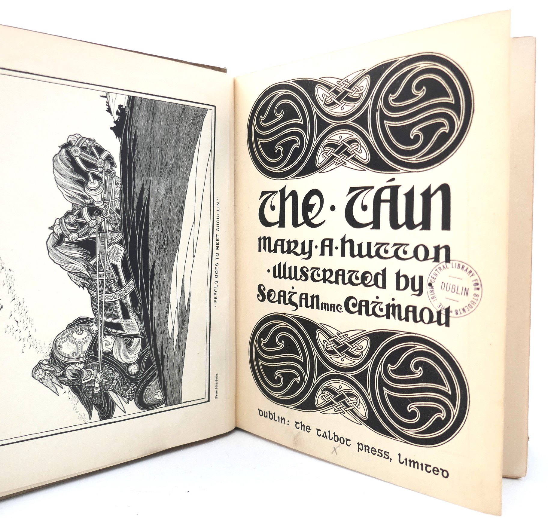 The Tain. Illustrated by Seaghan Mac Cathmhaoil (1924) - Image 3
