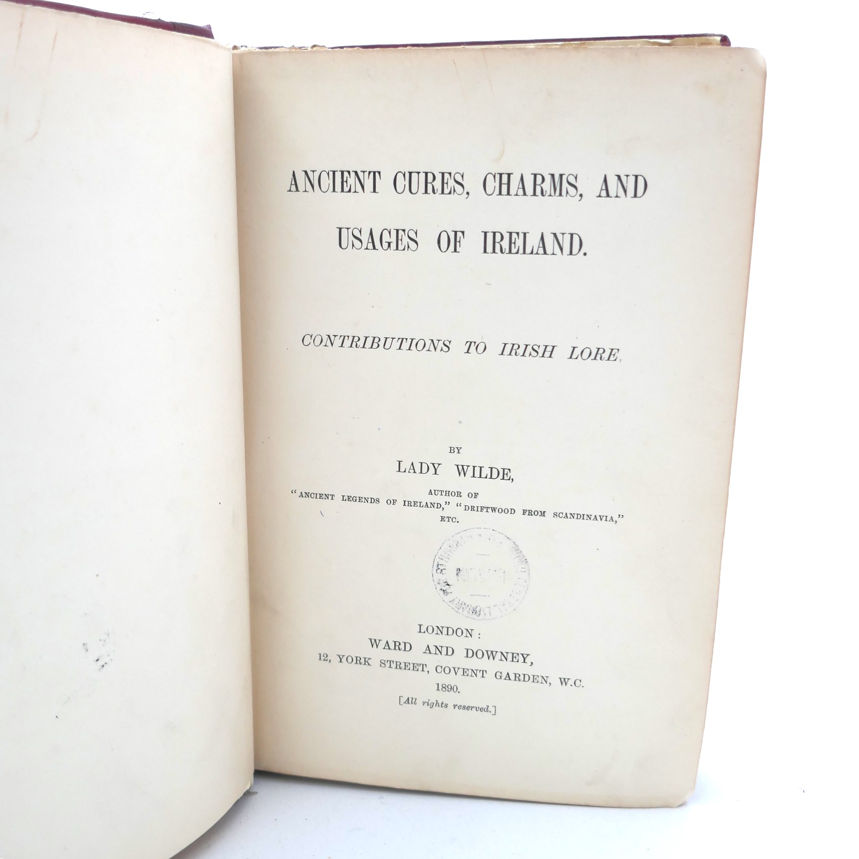 Ancient Cures, Charms and Usages of Ireland (1890) - Image 2