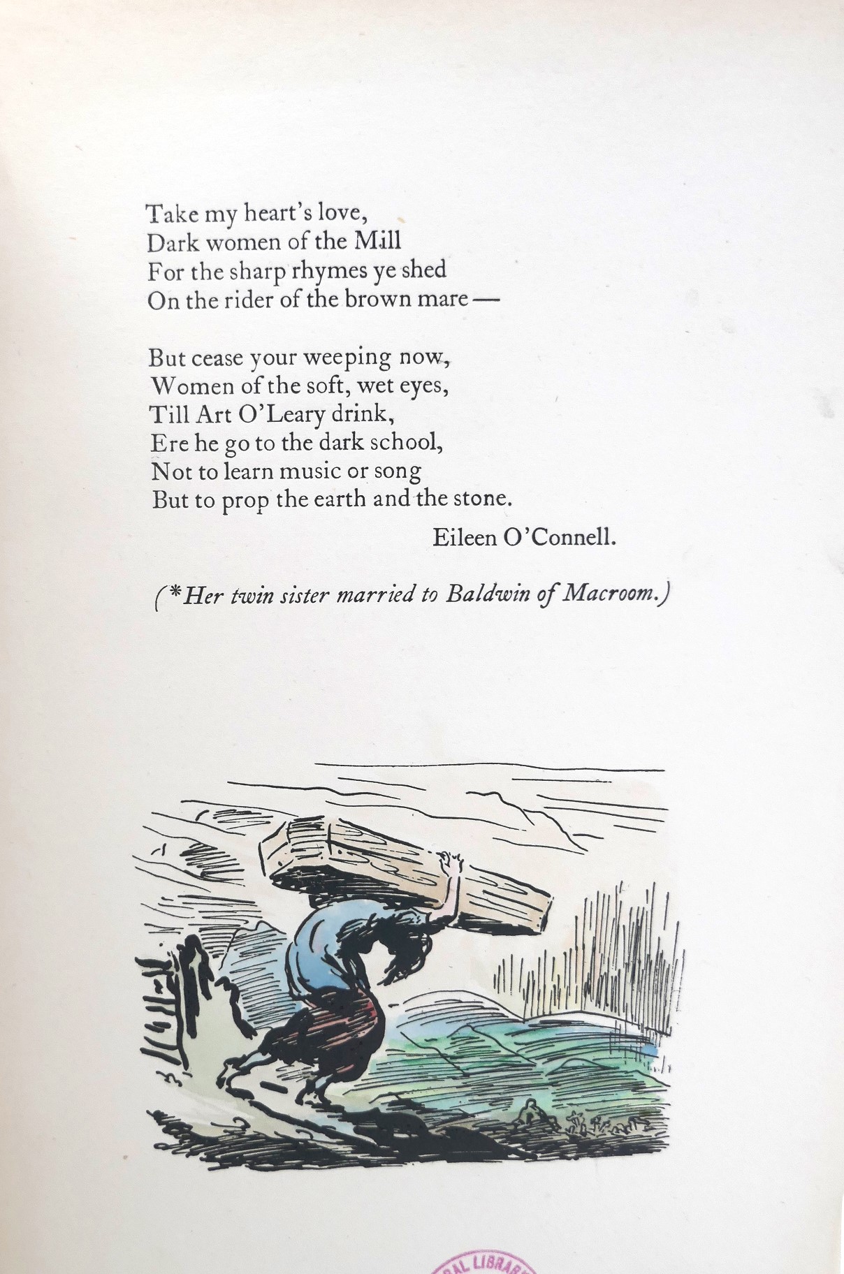 A Lament for Art O'Leary. Cuala Press (1940) - Image 6