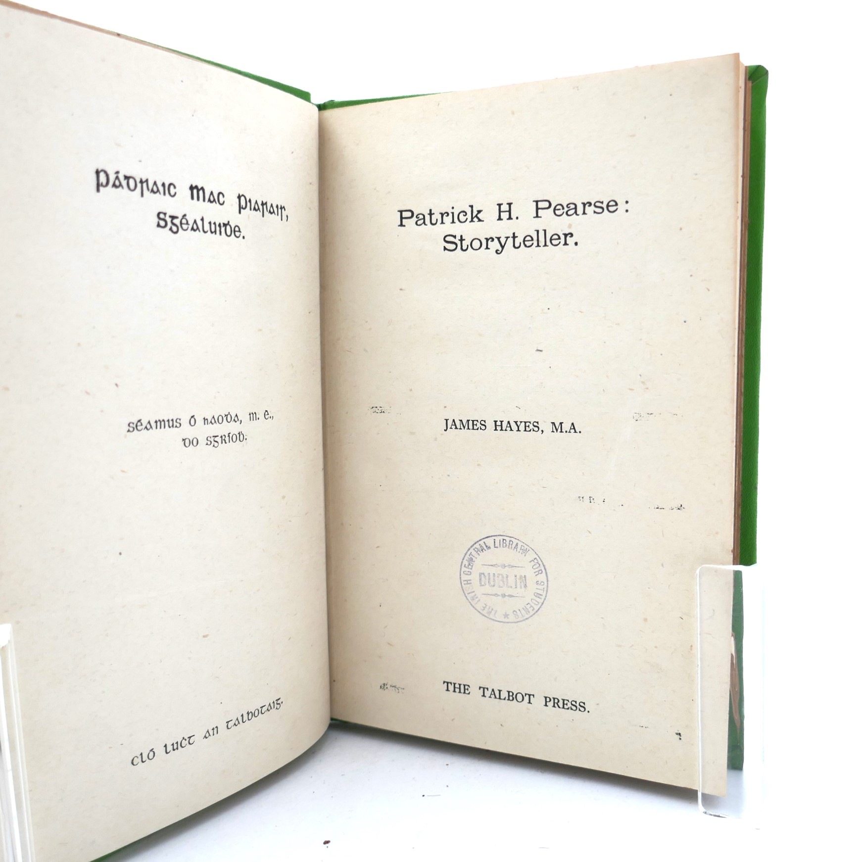 Patrick H. Pearse: Storyteller. Presentation Copy (1919) - Image 3