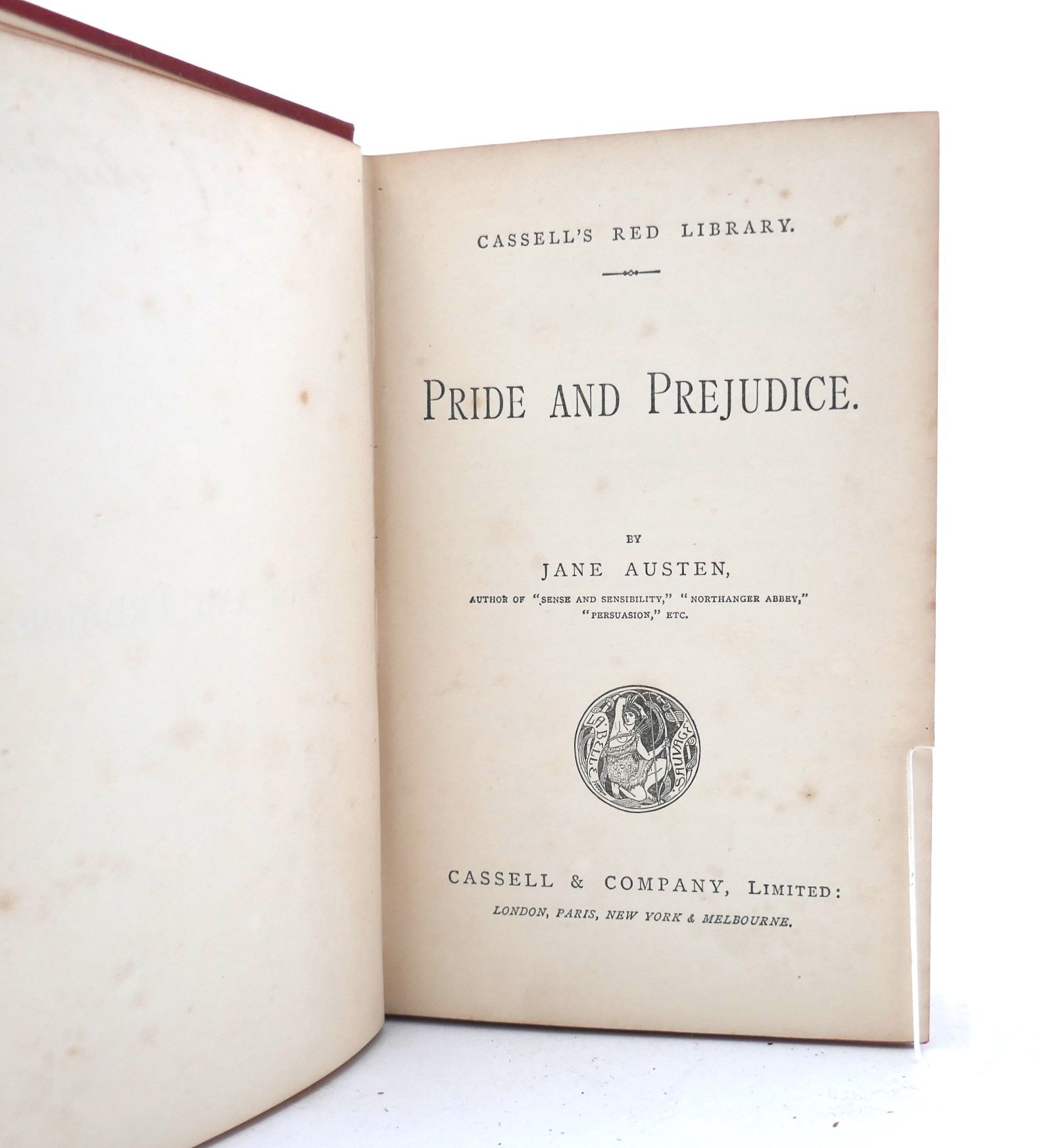 Pride and Prejudice. Cassell's 'Red Library' (1884) - Image 3