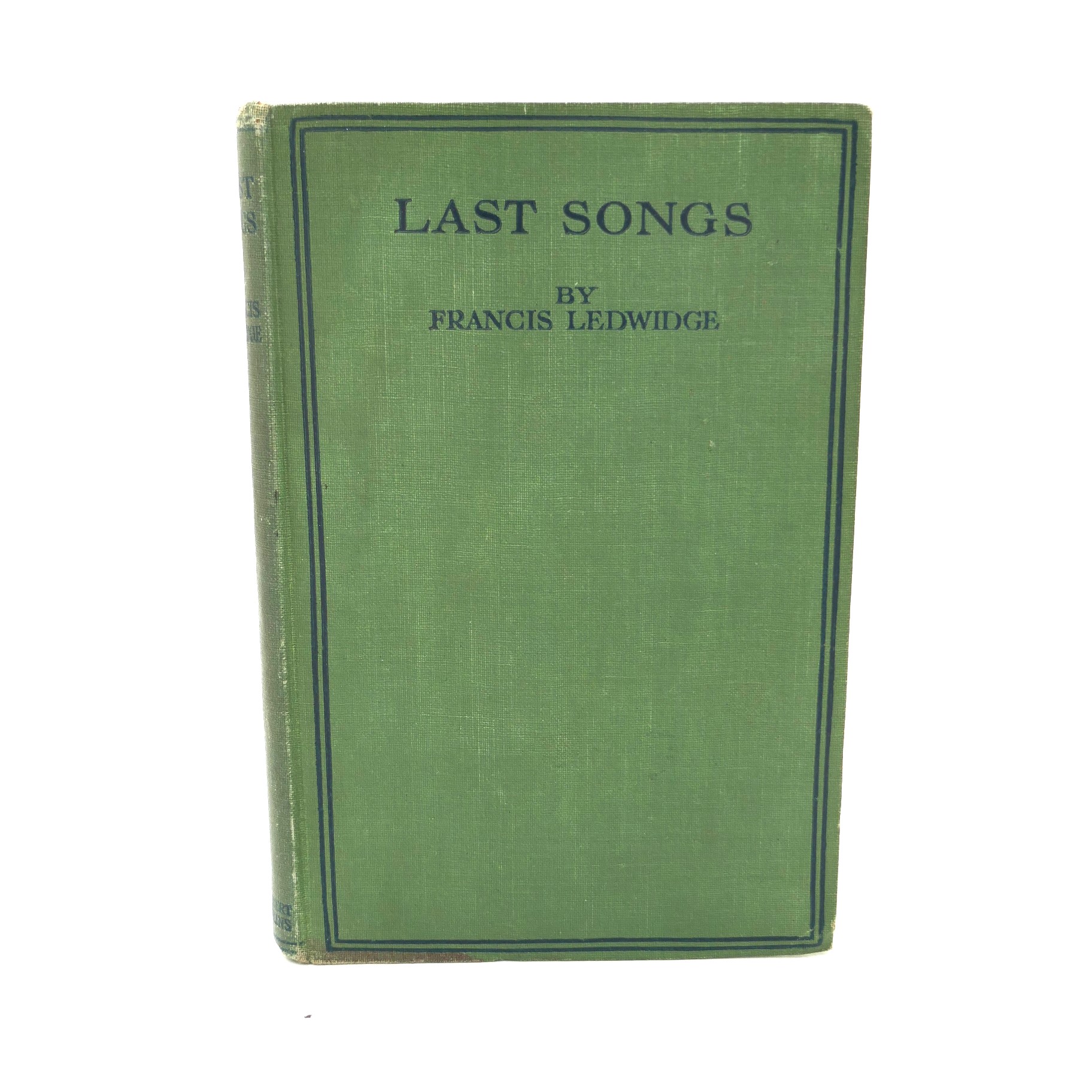 Last Songs. Introduction by Lord Dunsany (1918)