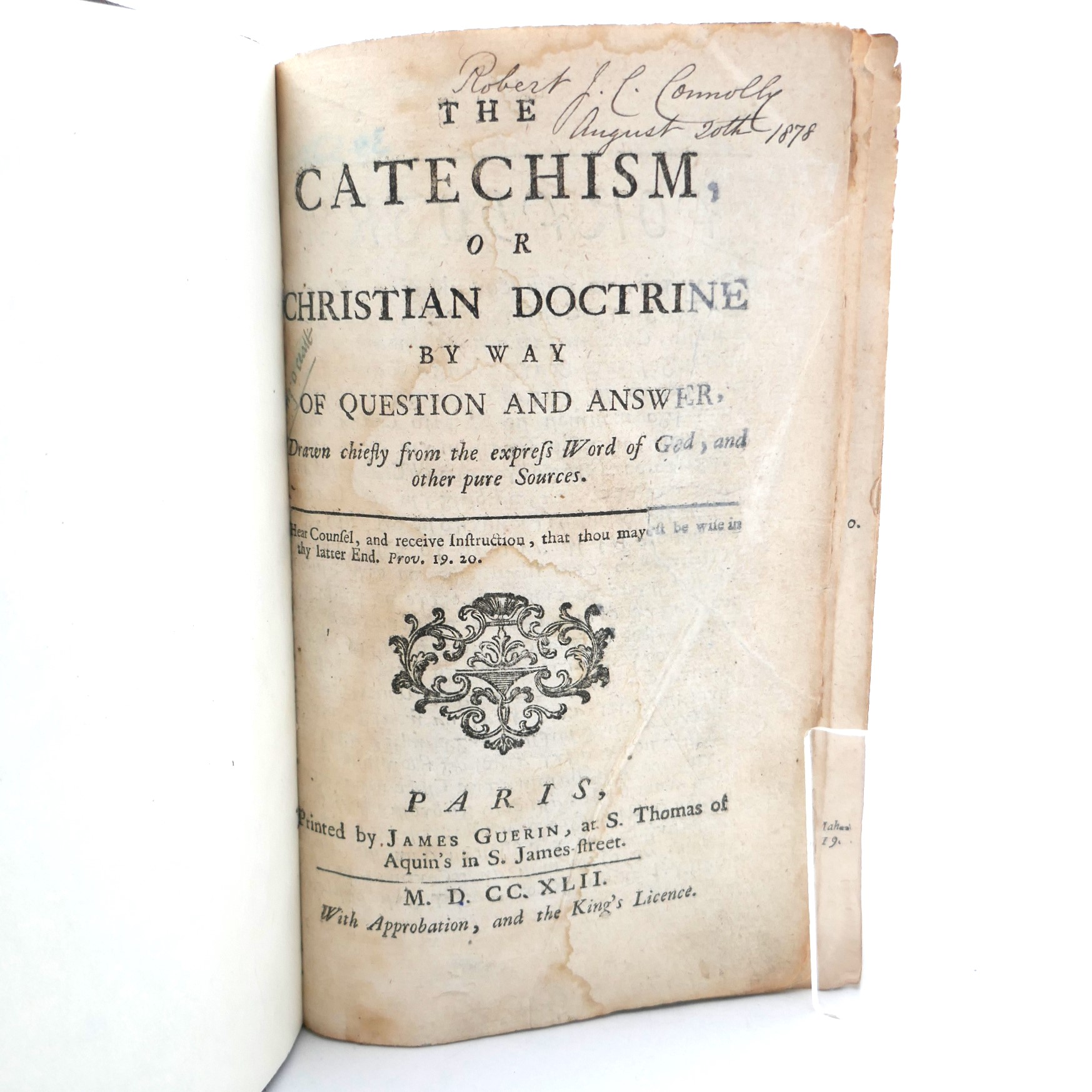 The Catechism, or Christian Doctrine (1742) - Image 4