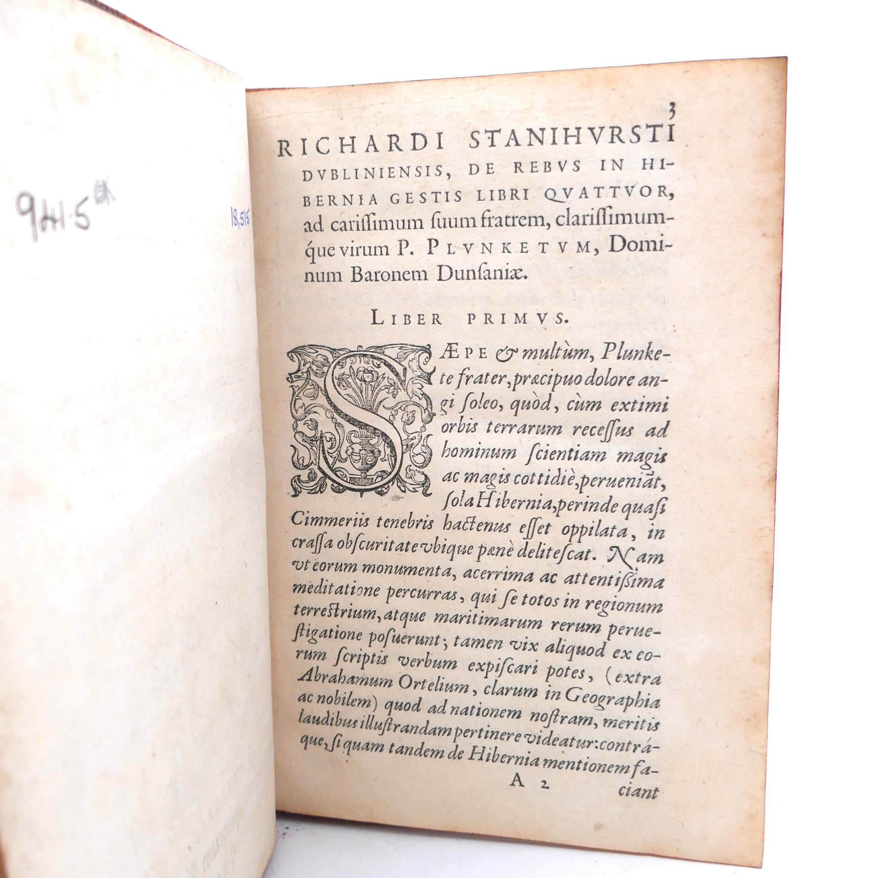 De Rebus In Hibernia Gestis. First Edition (1584) - Image 3