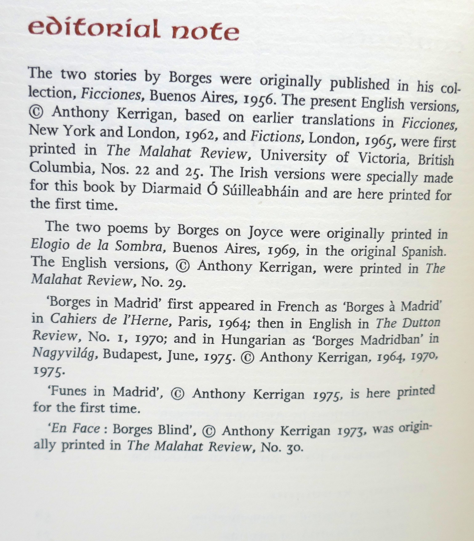 Irish Strategies. Limited Edition (1975) - Image 3