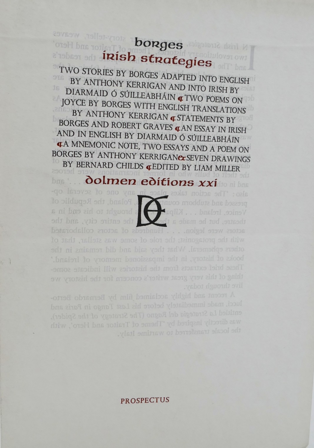 Irish Strategies. Limited Edition (1975) - Image 5