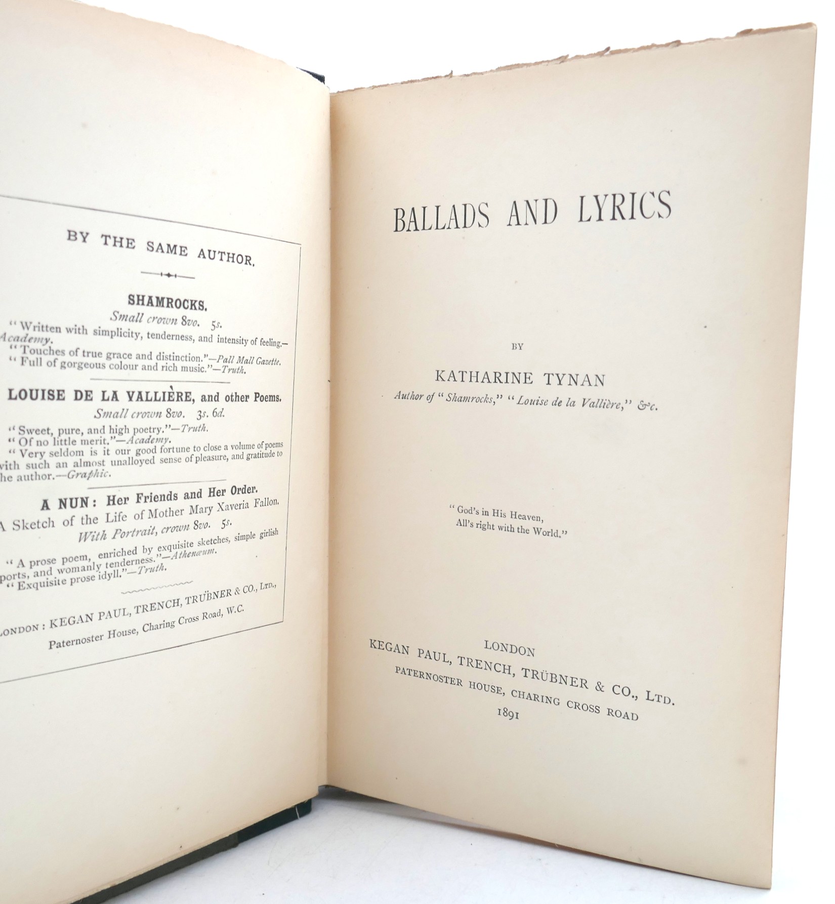 Ballads and Lyrics (1891) - Image 2