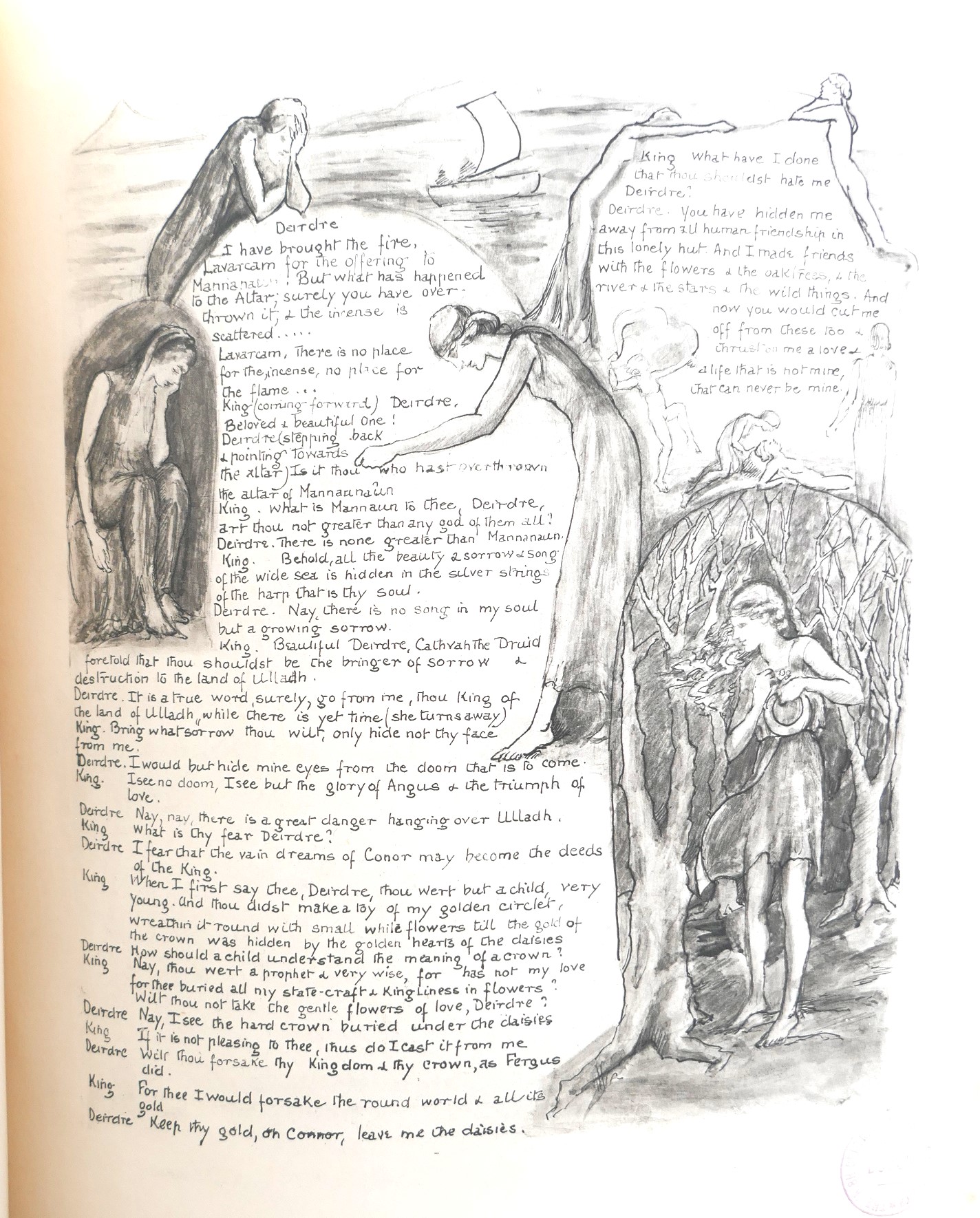 The Buried Life of Deirdre. Illustrated by the Author (1930) - Image 7