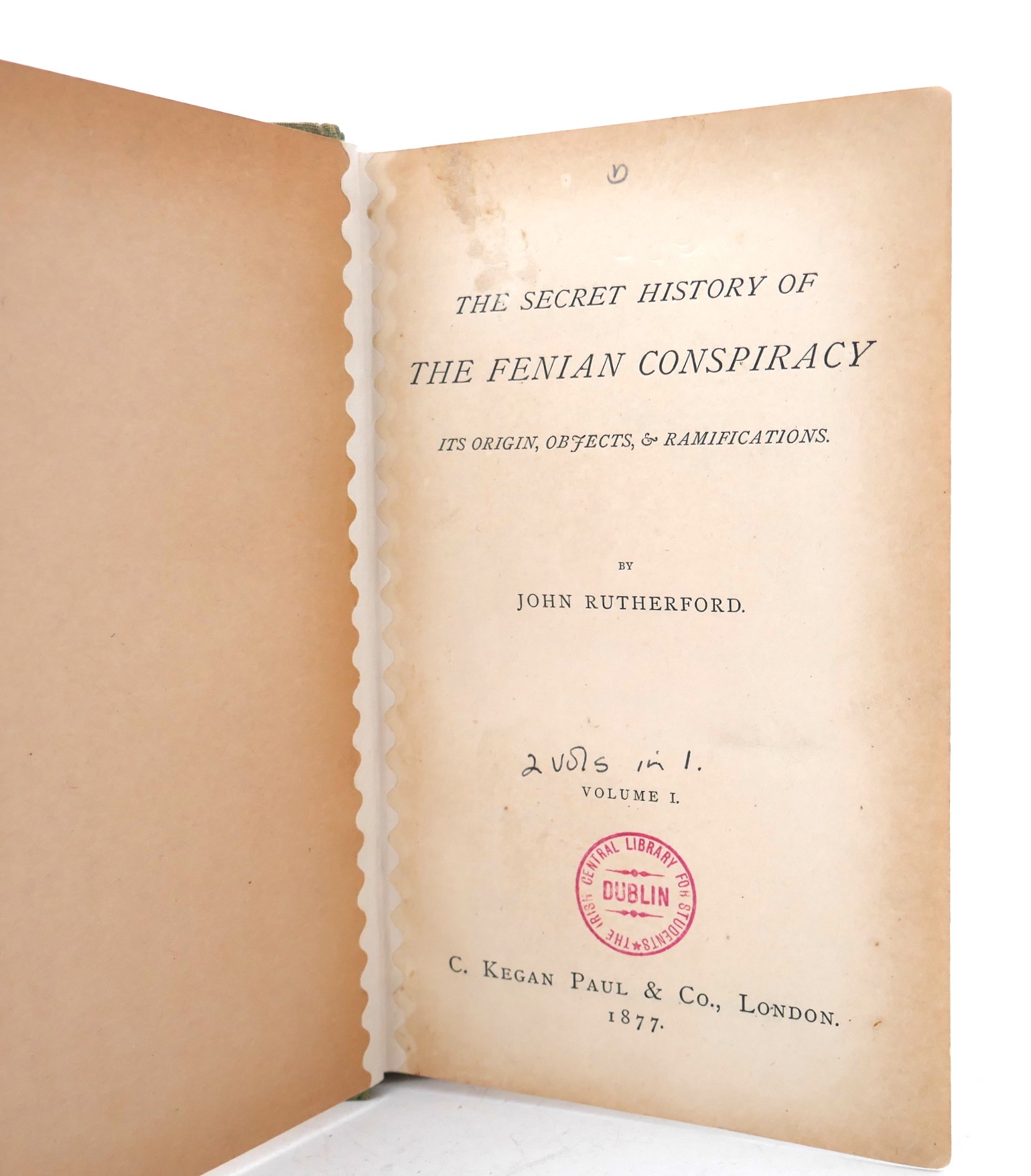 The Secret History of the Fenian Conspiracy. Two Volumes in One (1877) - Image 2