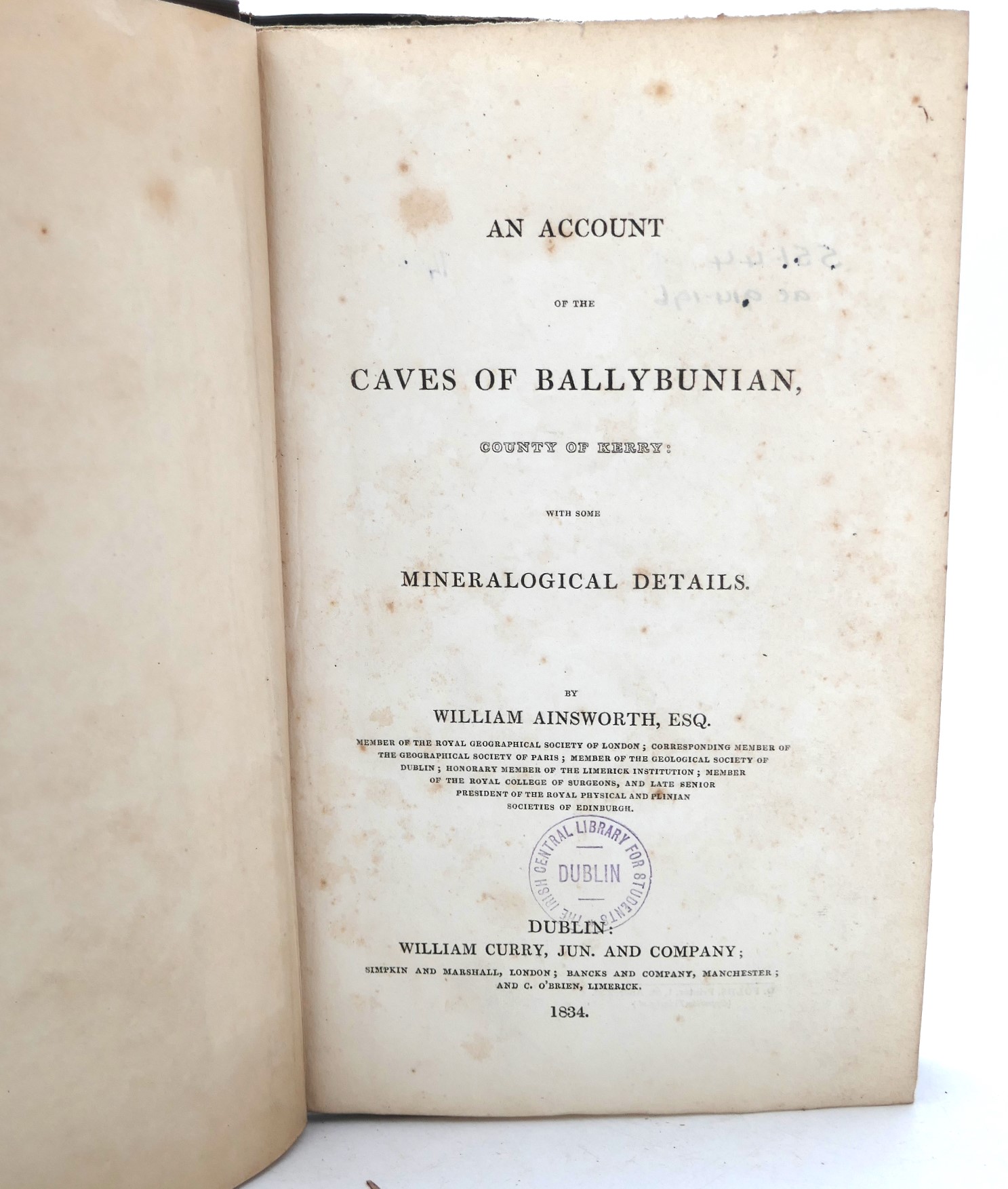 An Account of the Caves of Ballybunian, County of Kerry (1834) - Image 2