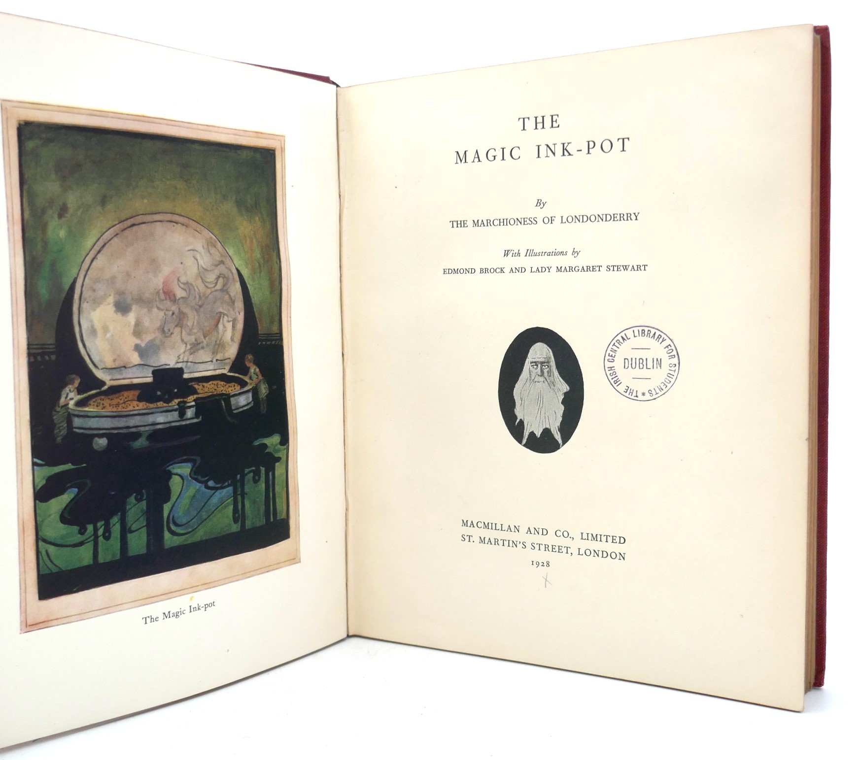 The Magic Ink-Pot. Illustrations Edmond Brock & Margaret Stewart (1928) - Image 2
