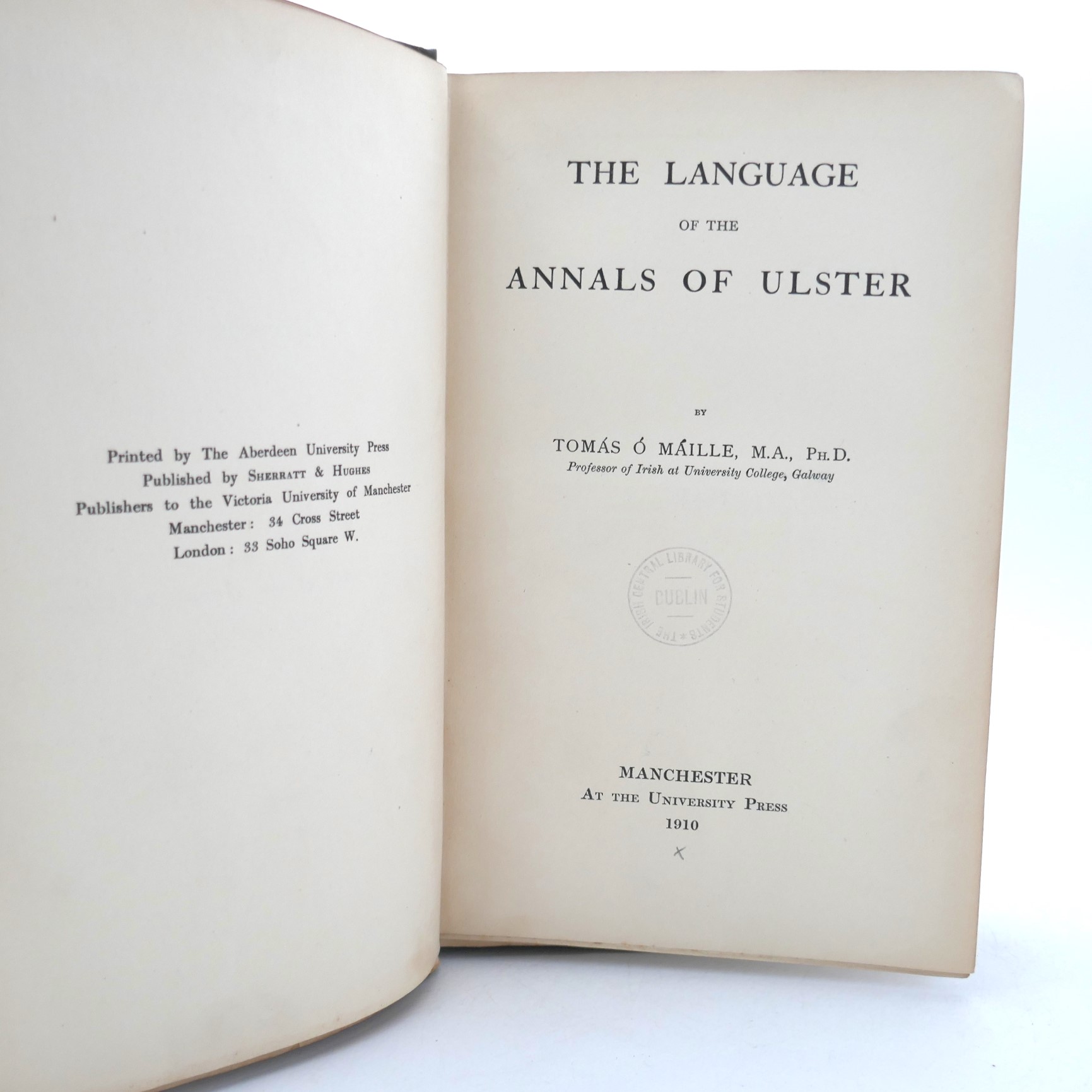 The Language of the Annals of Ulster (1910) - Image 2