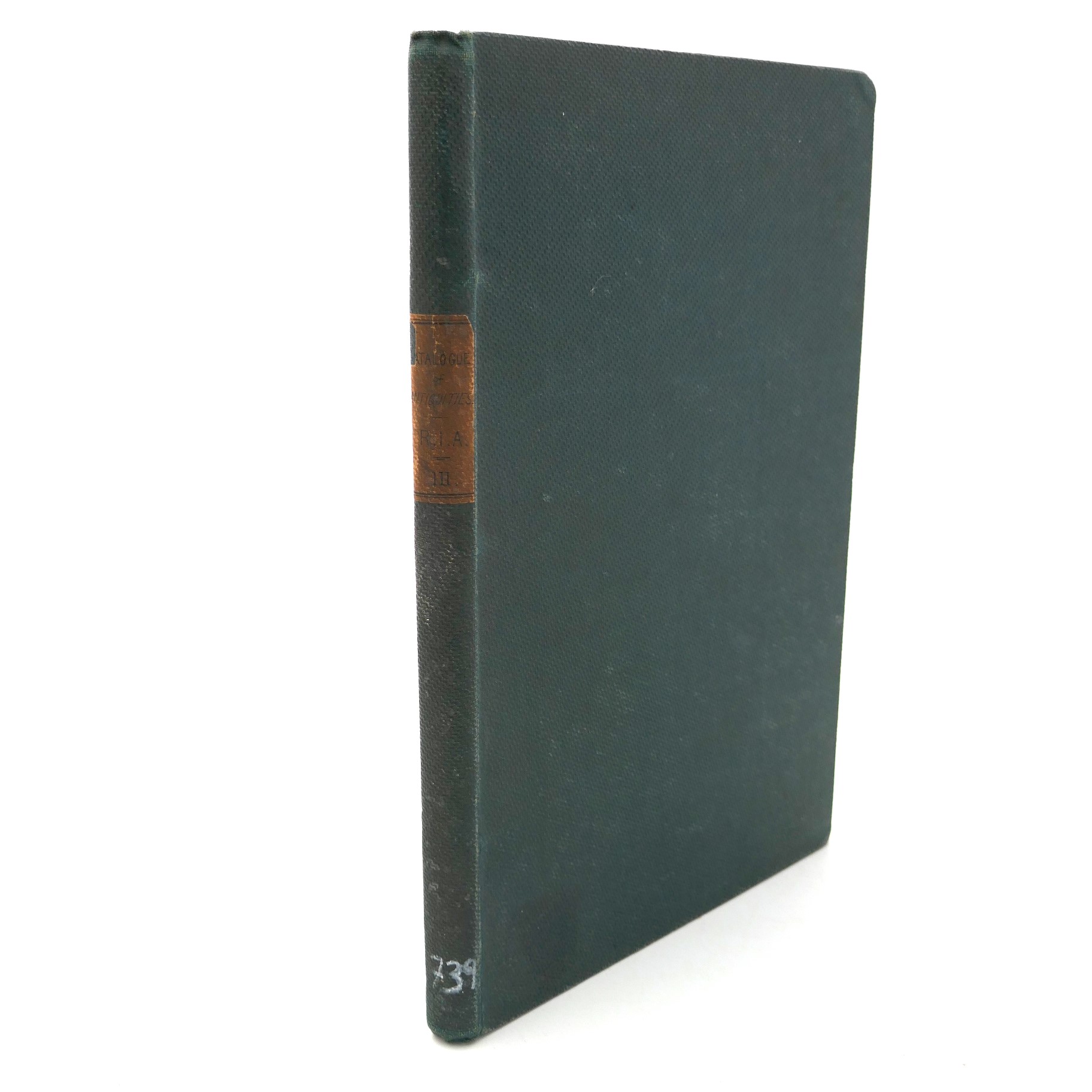 A Descriptive Catalogue of Gold in the RIA (1862)