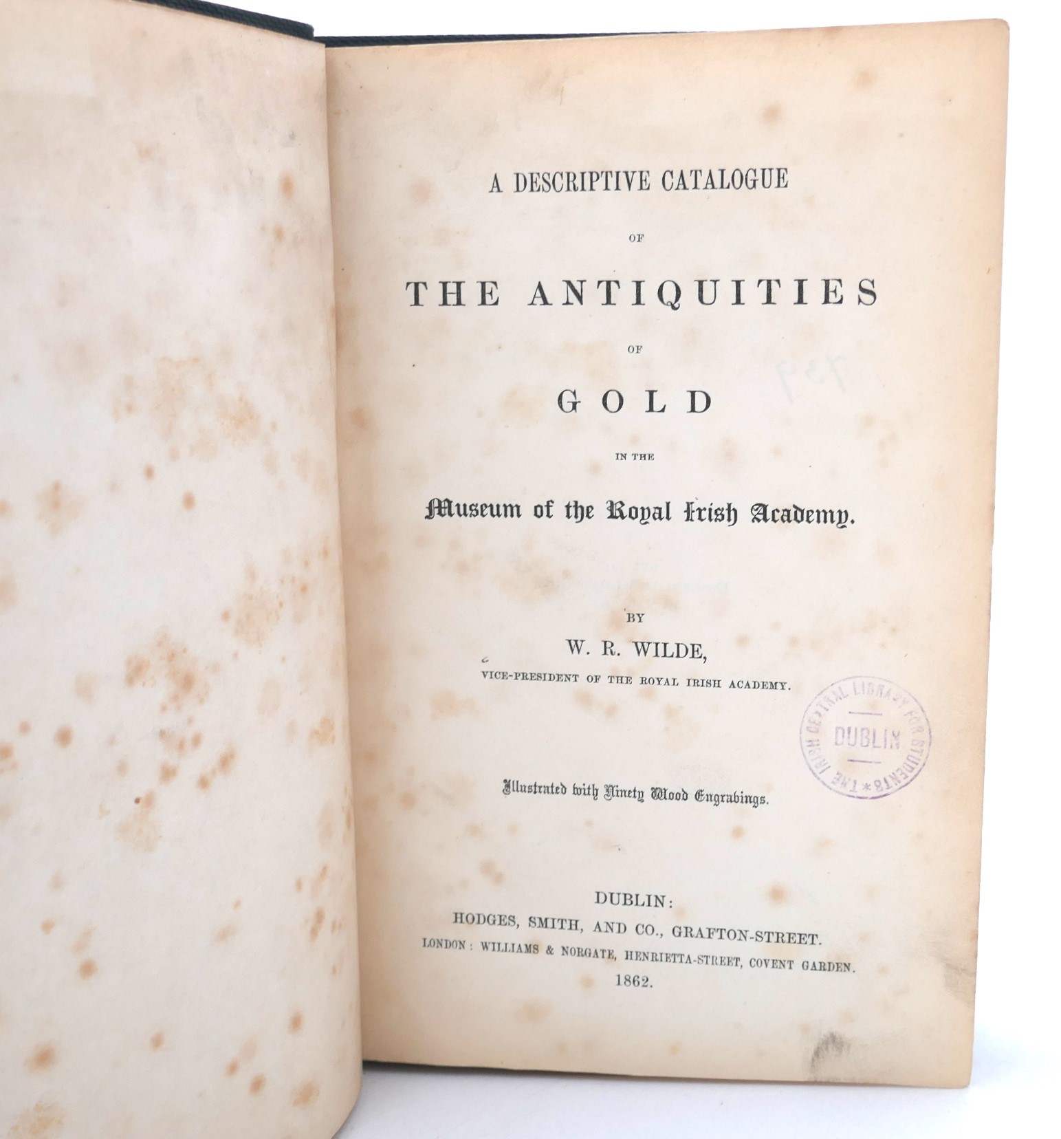 A Descriptive Catalogue of Gold in the RIA (1862) - Image 2