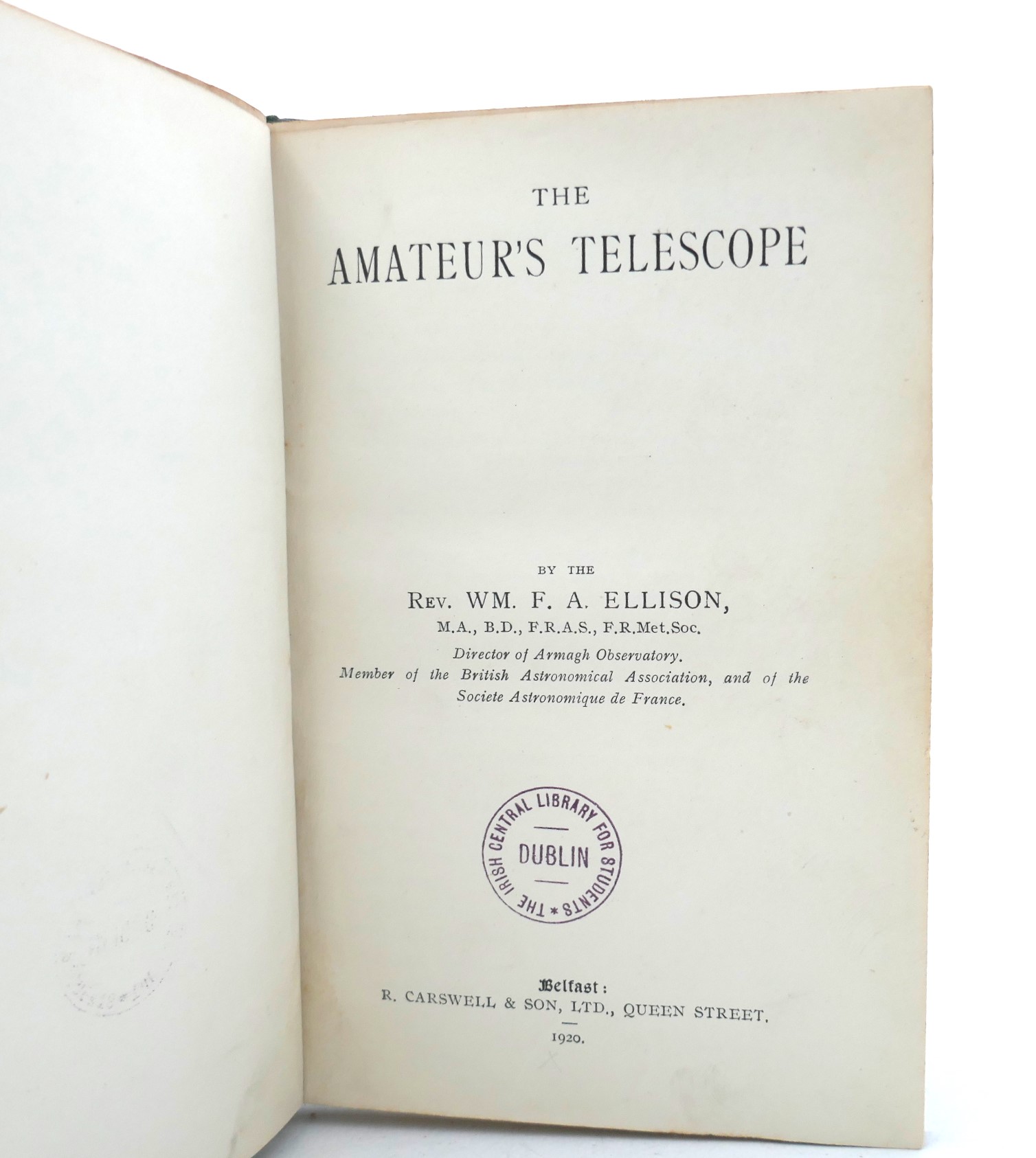 The Amateur's Telescope (1920) - Image 2