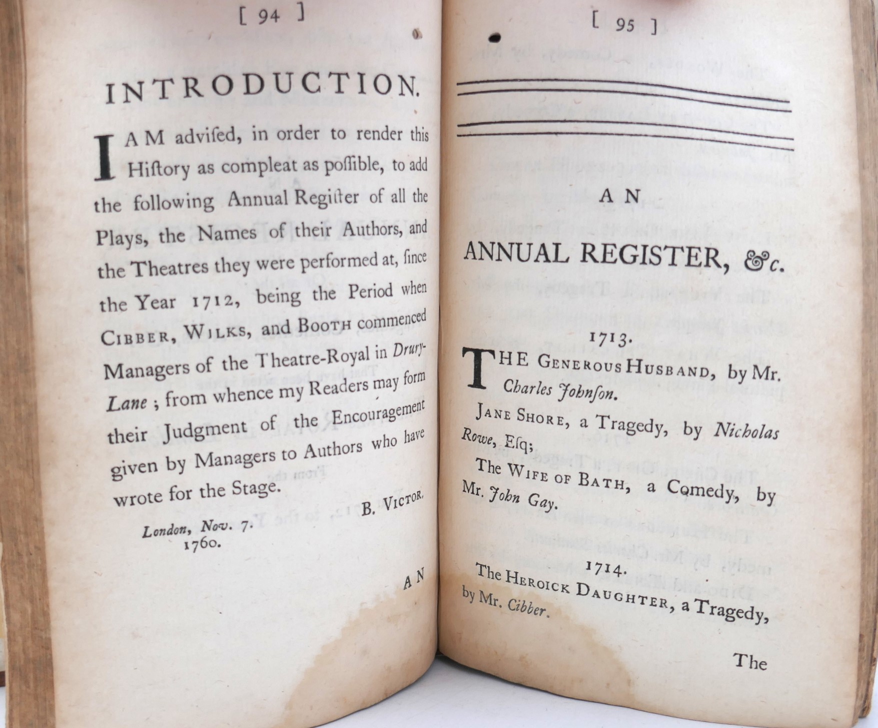 The History of the Theatres of London & Dublin (1761) - Image 4