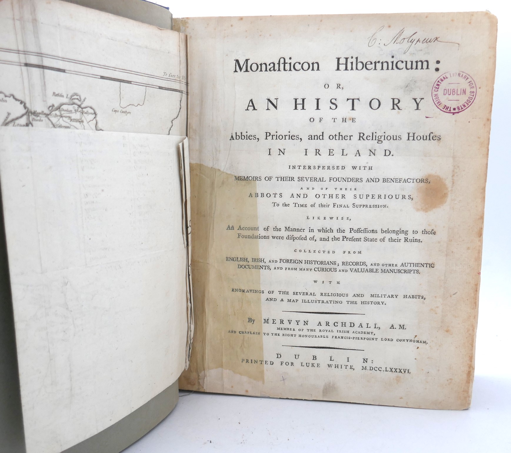 Monasticon Hibernicum. A History of the Religious Houses of Ireland (1786) - Image 2