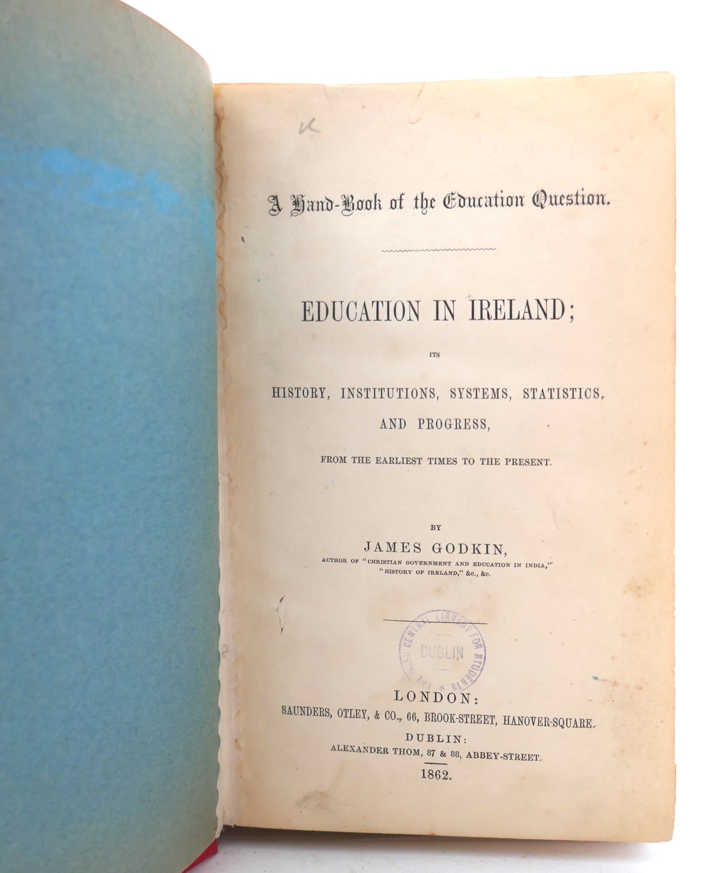 A Hand-Book of the Education Question (1862) - Image 2