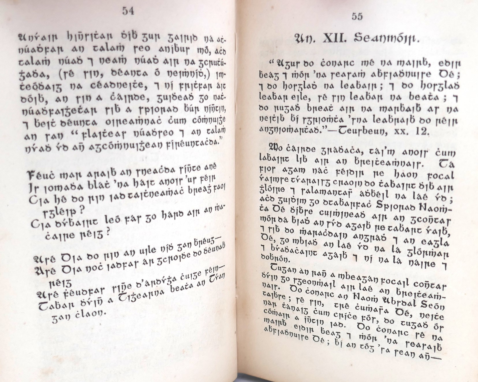 Seanmoirighe Gairid agus Abharáin Diaga: Sermons & Hymns (1847) - Image 5