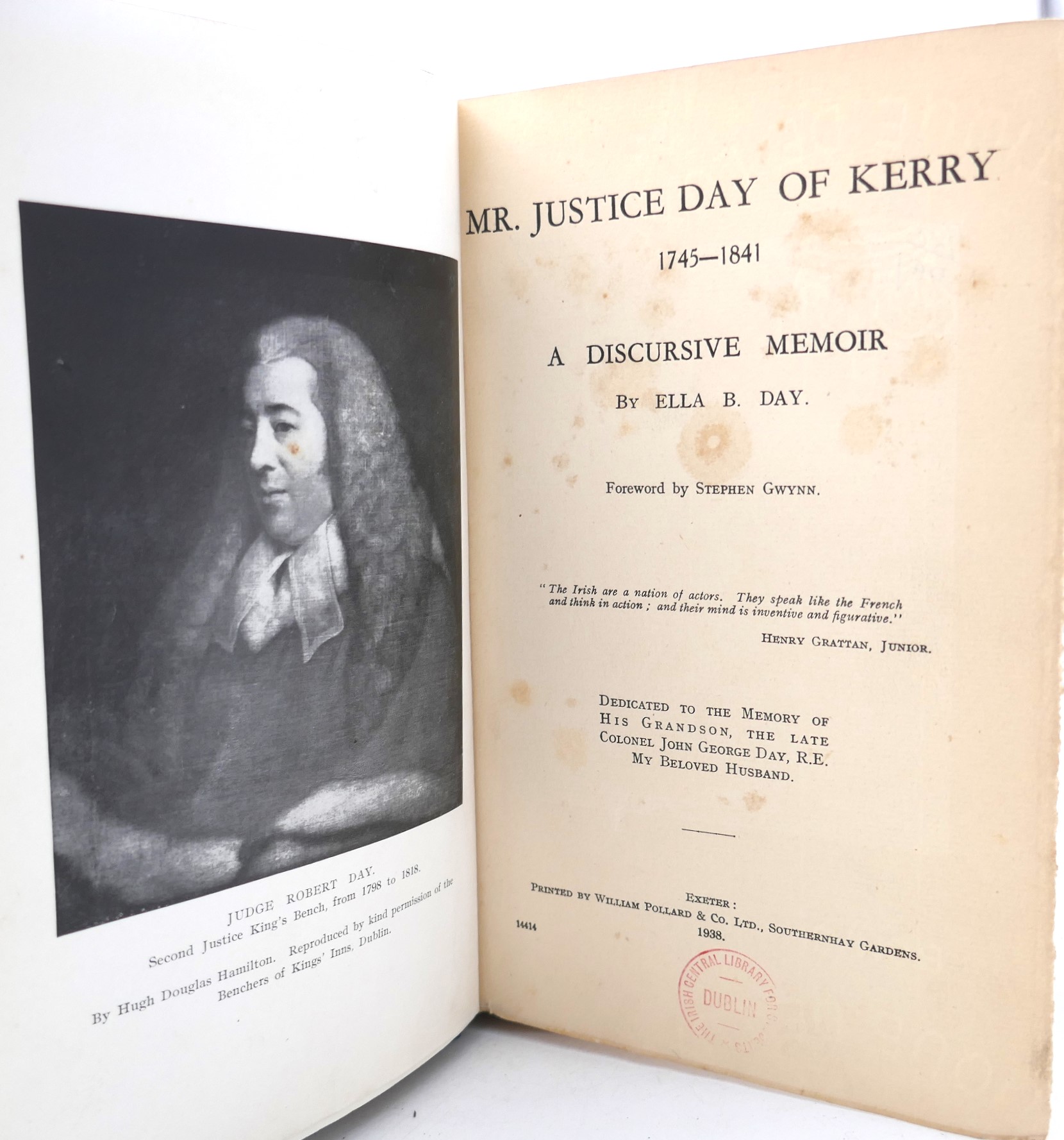 Mr. Justice Day of Kerry 1745-1841 - Image 2