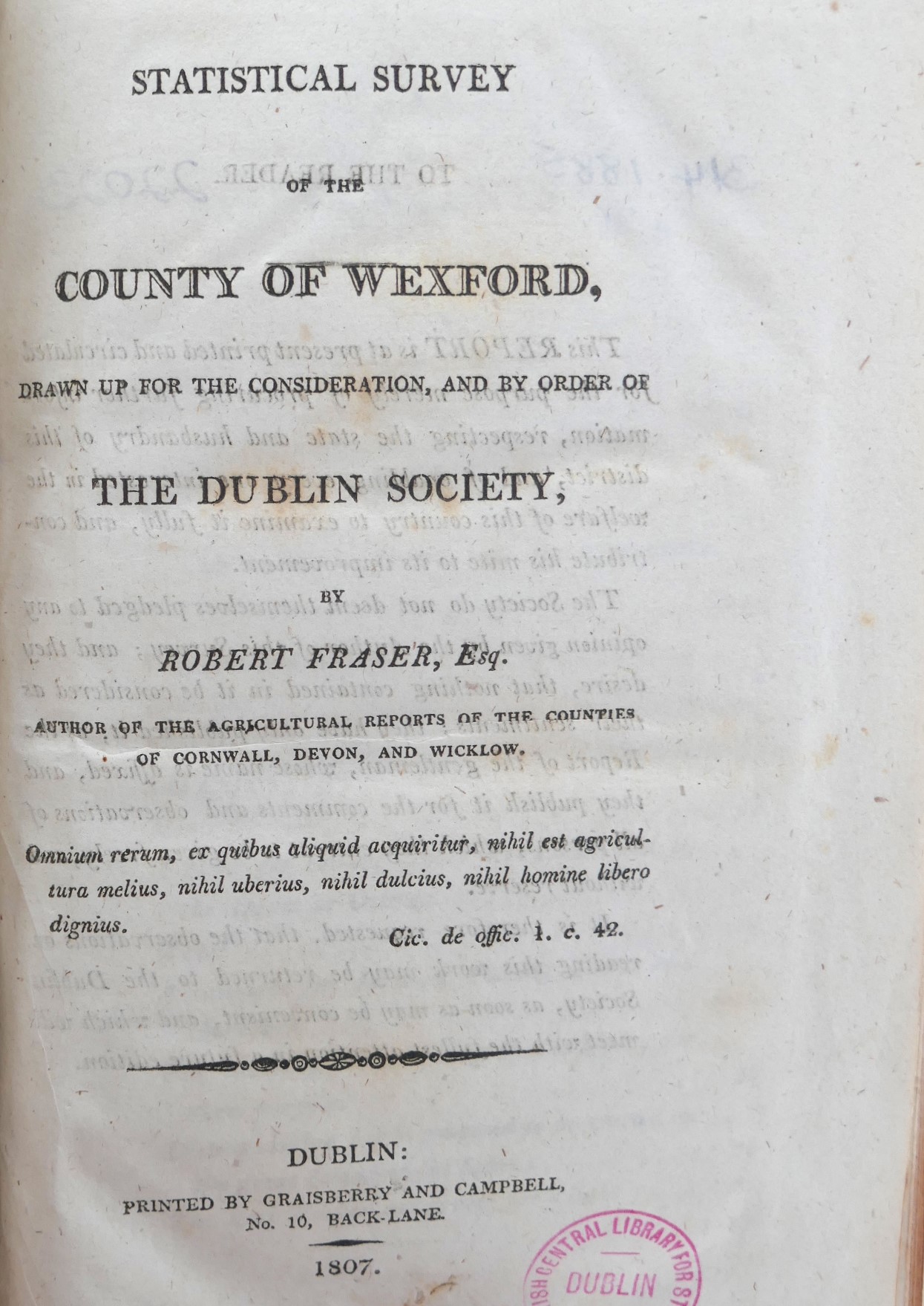 Statistical Survey of the County of Wexford (1807) - Image 2