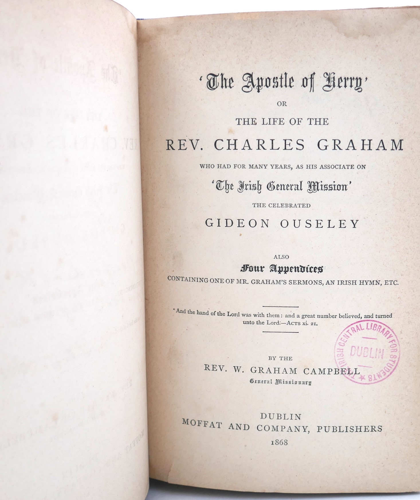 The Apostle of Kerry- Rev. Charles Graham (1868) - Image 2