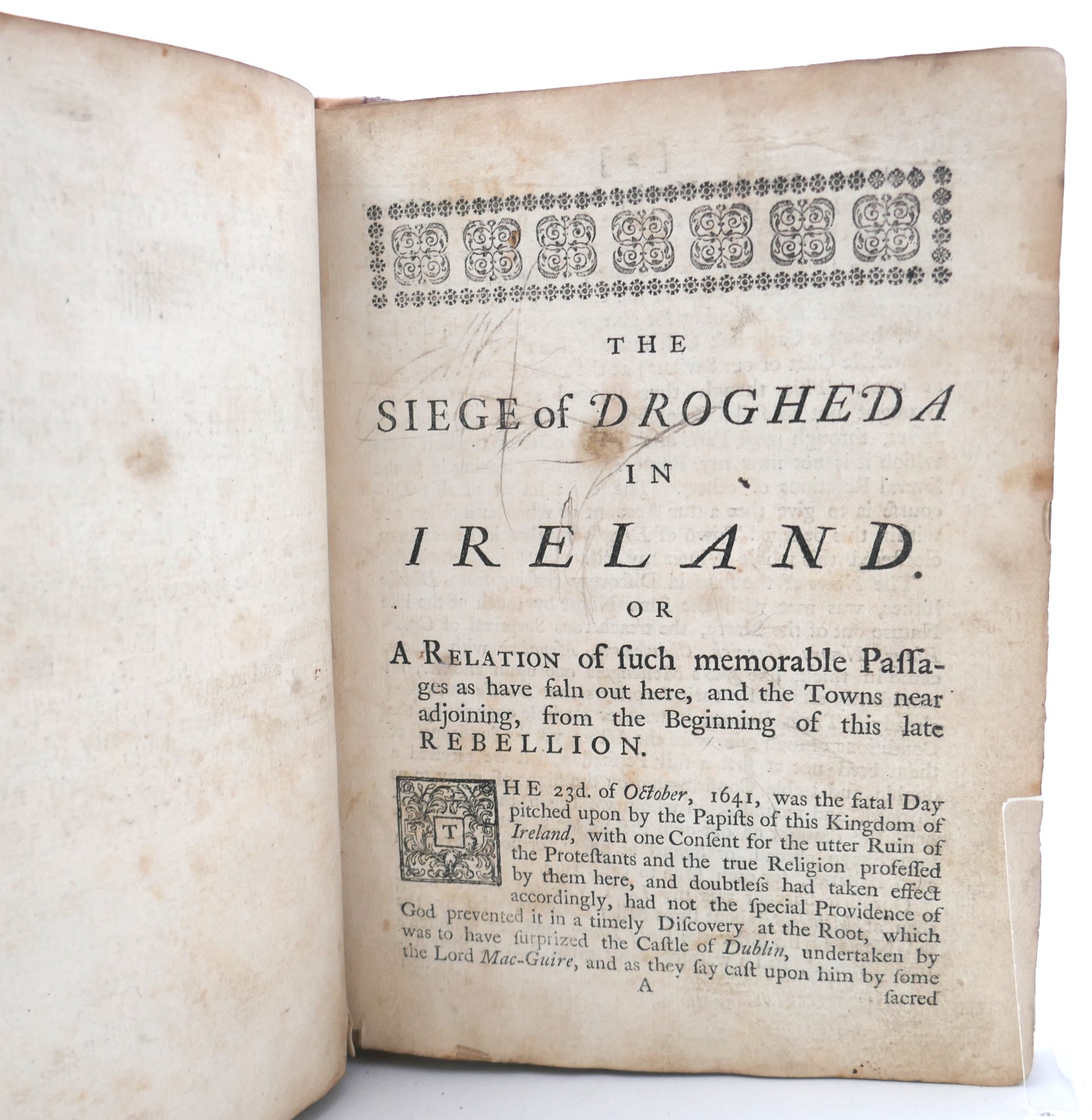 The Siege of Drogheda & London-Derry (1736) - Image 3