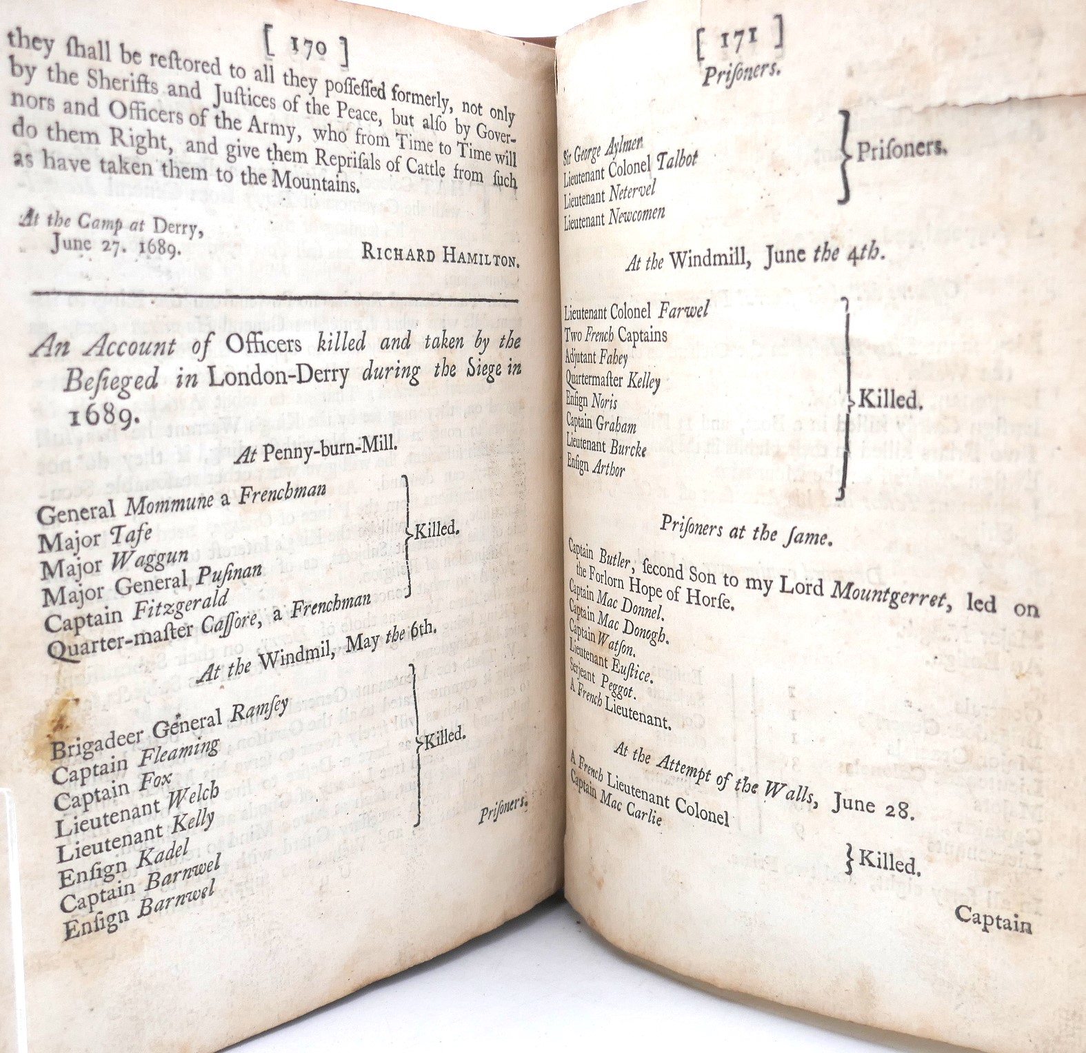 The Siege of Drogheda & London-Derry (1736) - Image 5