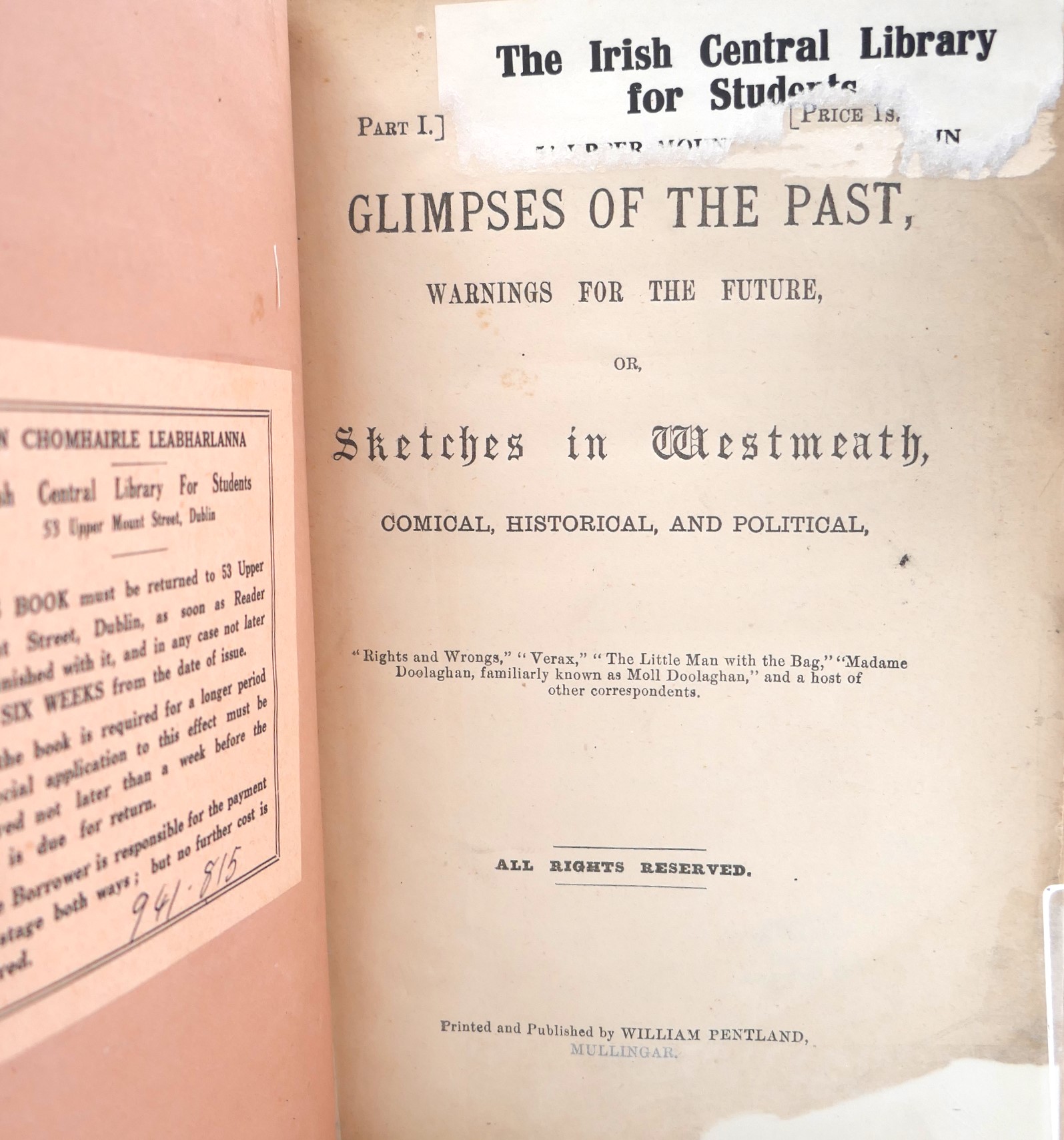 Sketches in Westmeath (1875) - Image 2