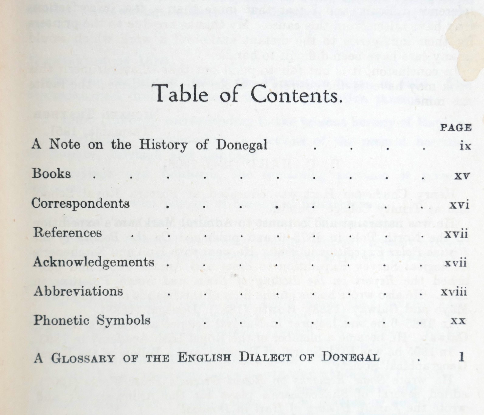 The English Dialect of Donegal. A Glossary (1953) - Image 3