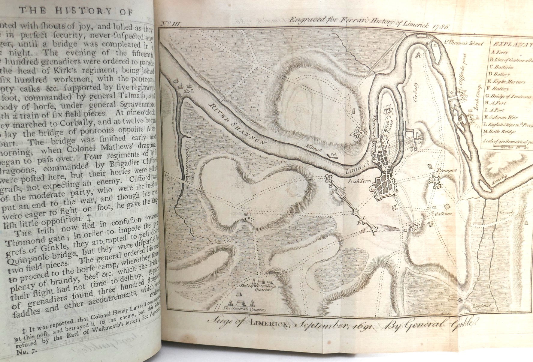 The History of Limerick, Ecclesiastical Civil and Military (1787) - Image 3