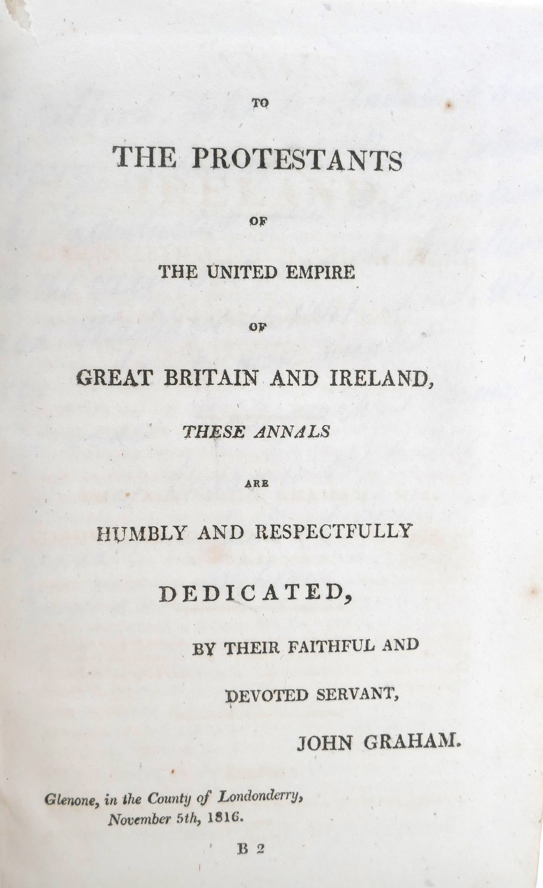 Annals of Ireland, Ecclesiastical, Civil and Military (1817-1819) - Image 4