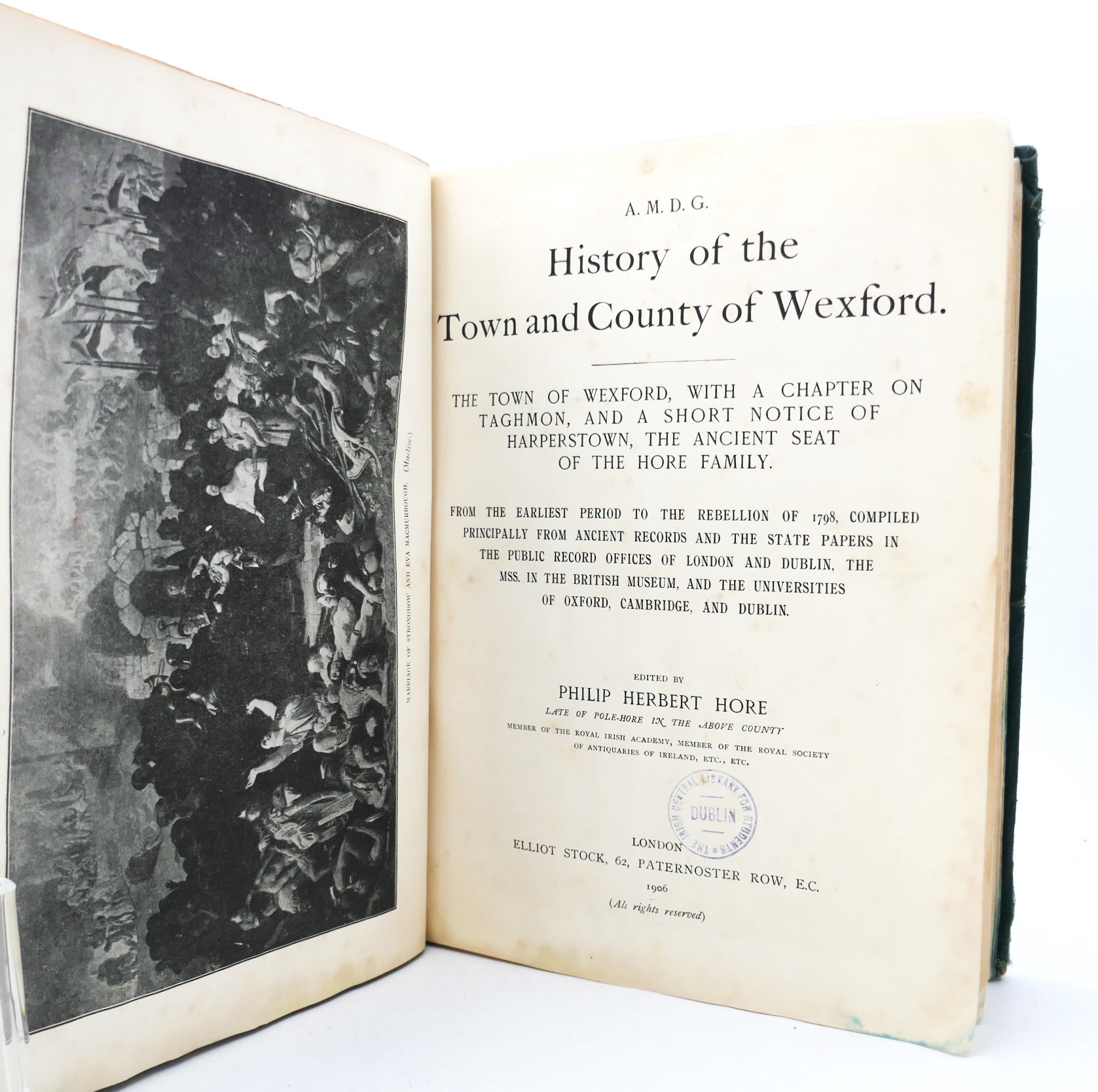 History of the Town and County of Wexford. Six Volumes (1900-1911) - Image 2