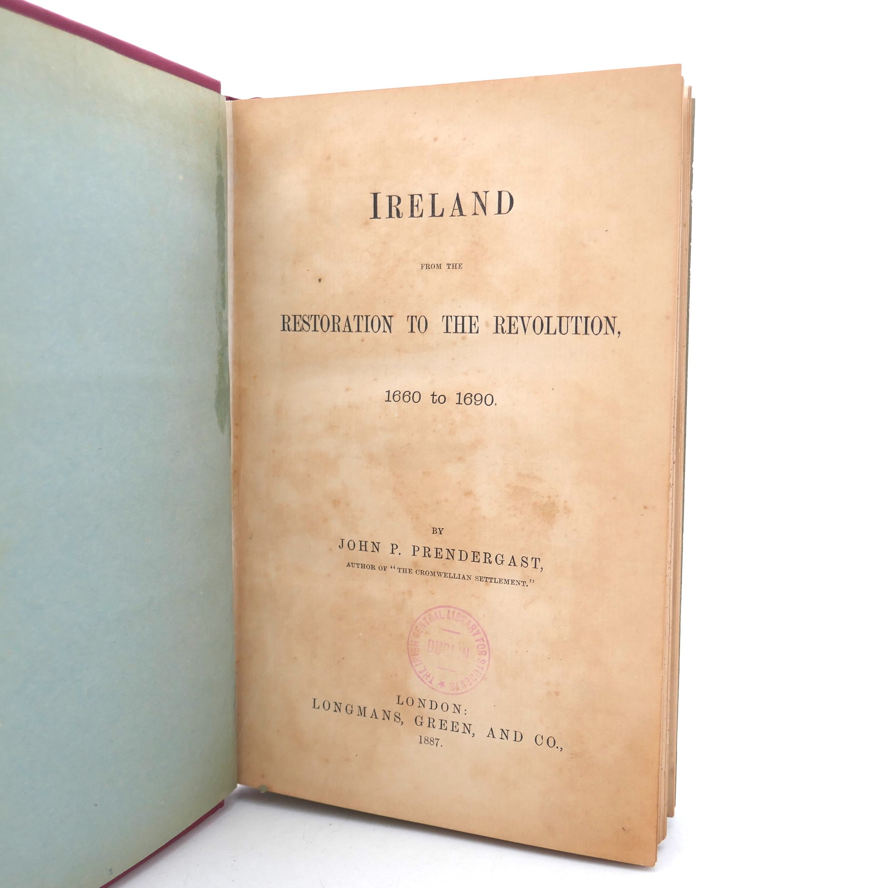 Ireland from the Restoration to the Revolution (1660-1690) - Image 2