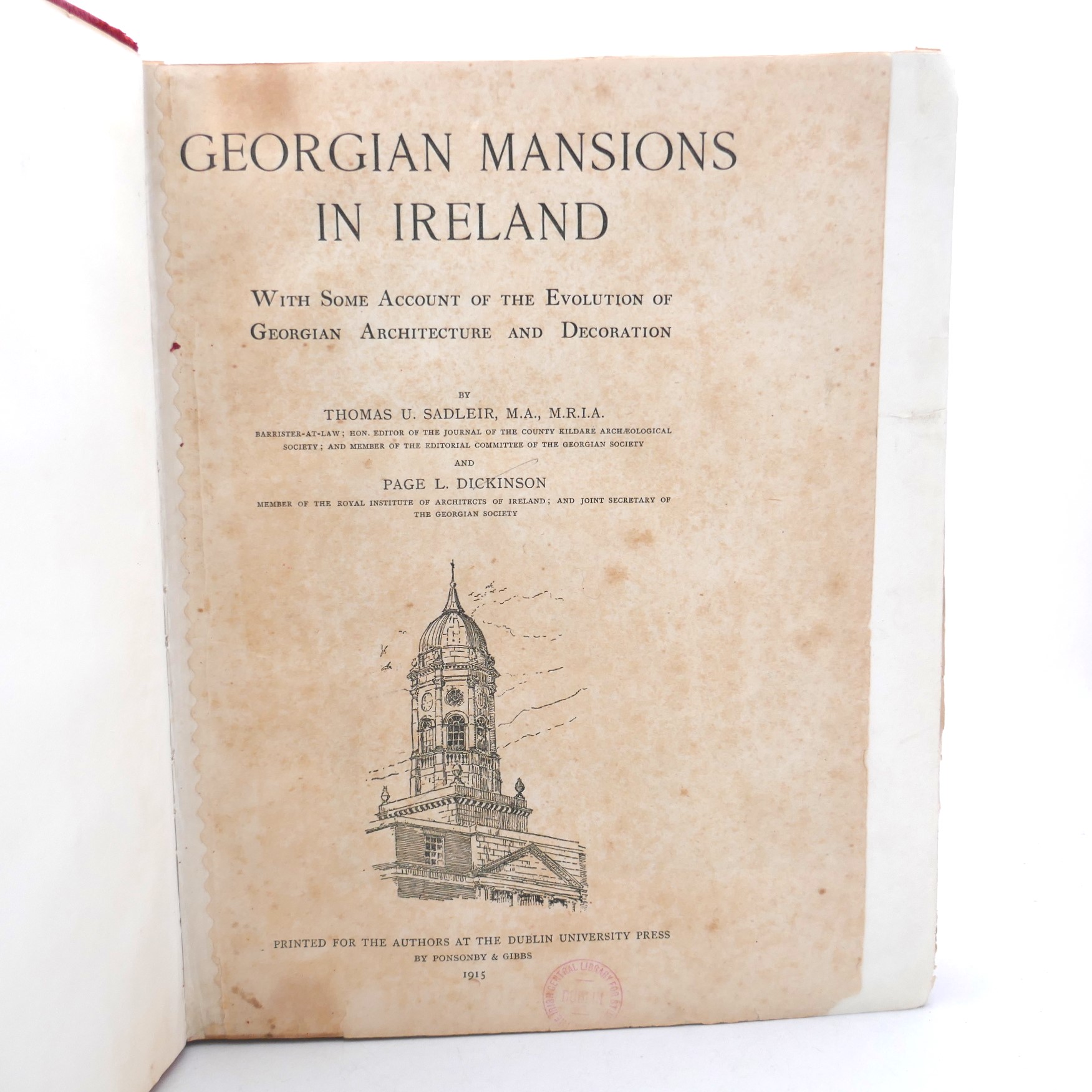 Georgian Mansions in Ireland (1915) - Image 2