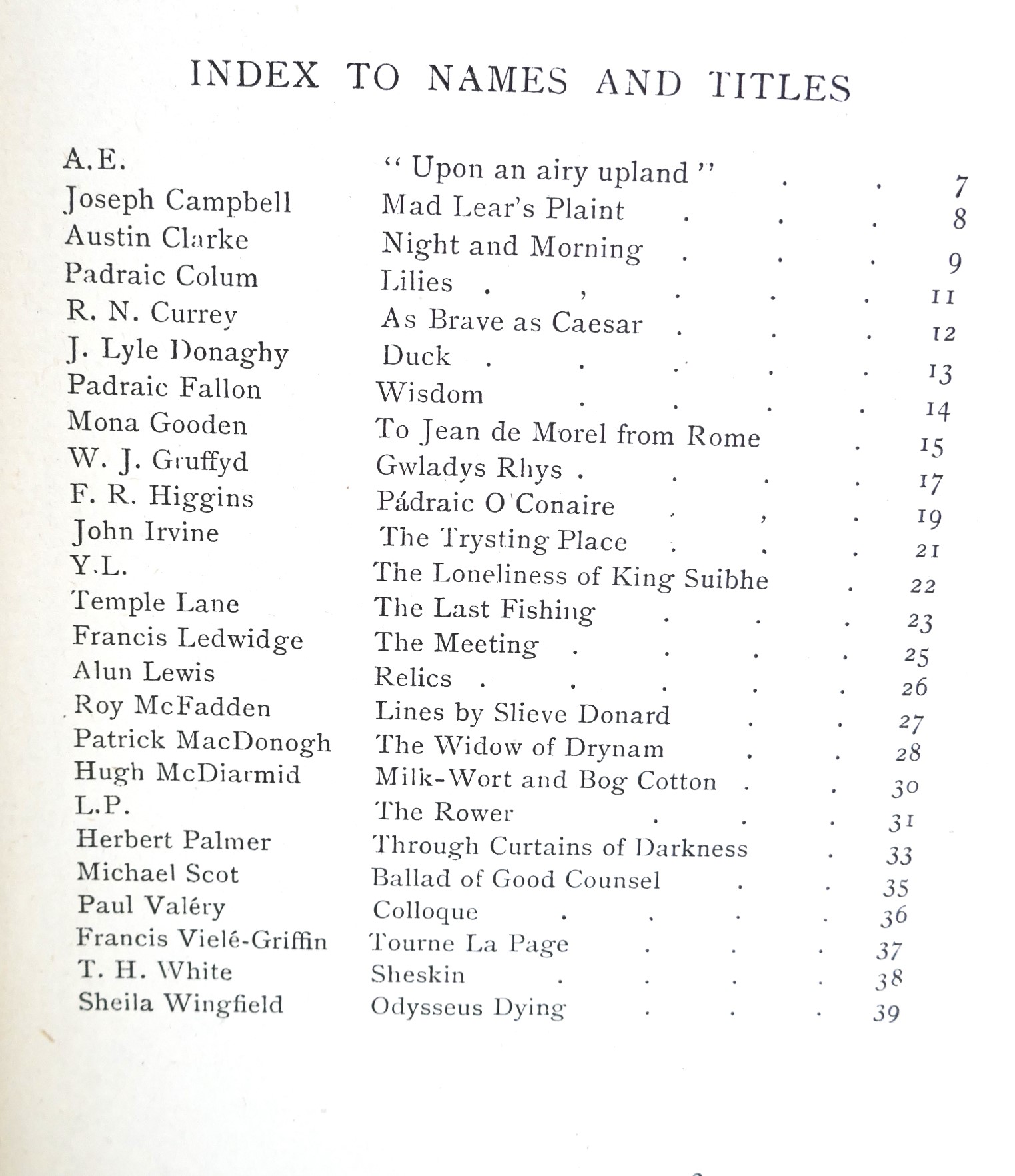 Editor's Choice. A Little Anthology of Poems (1944) - Image 2