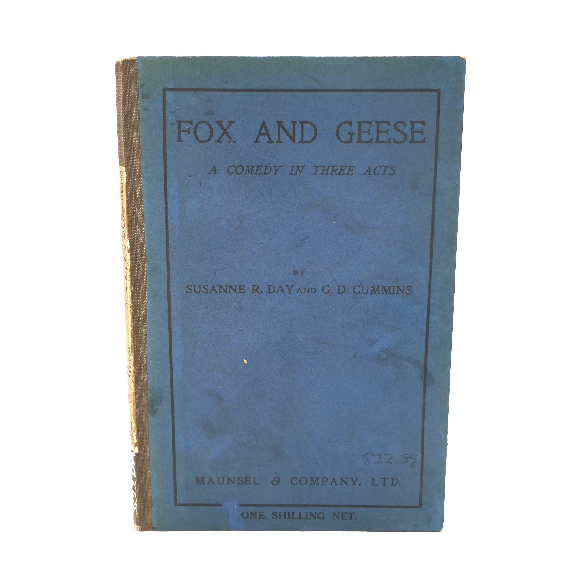 Fox and Geese. A Comedy in Three Acts (1918)
