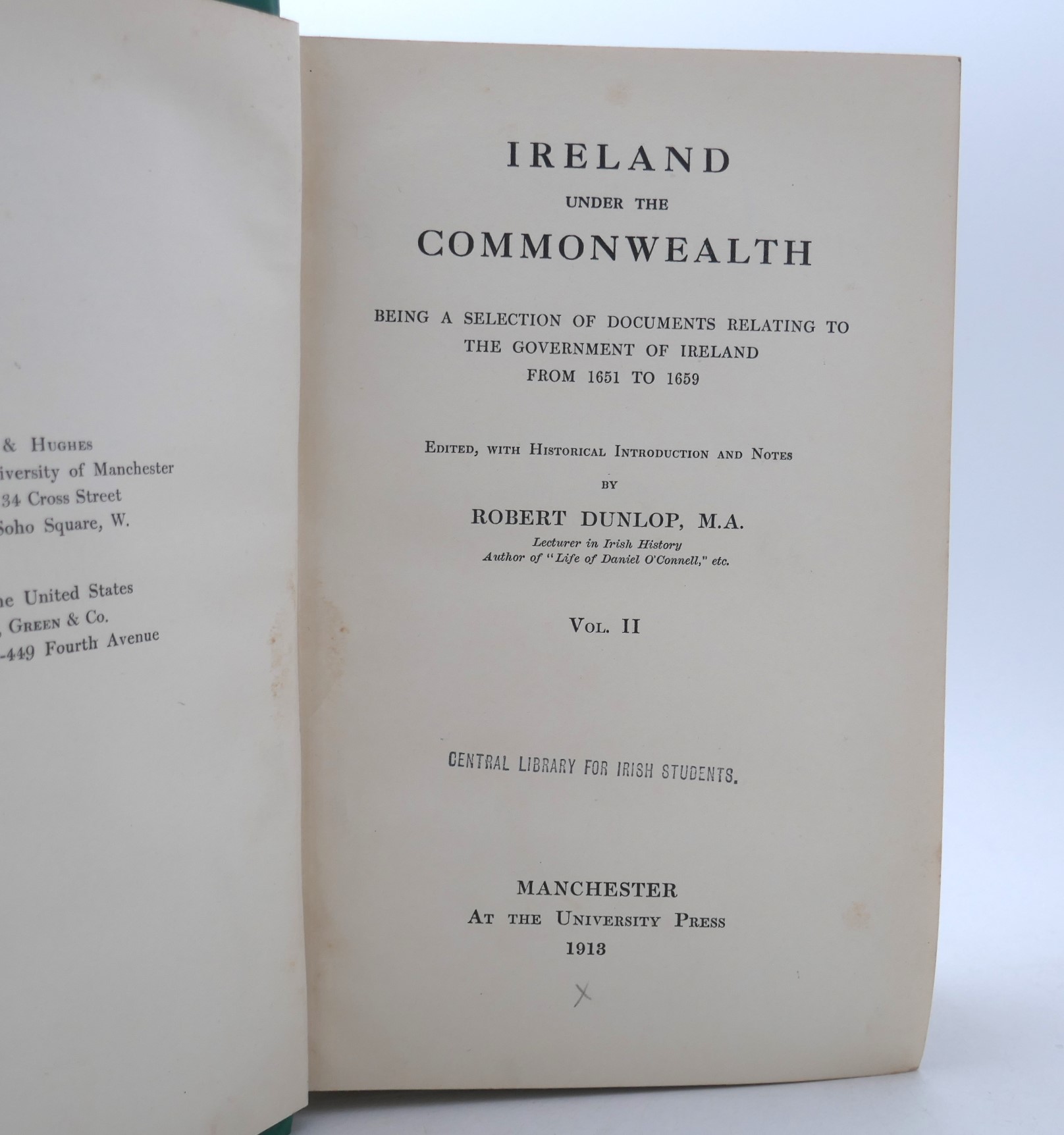 Ireland Under the Commonwealth. Two Volumes (1913) - Image 3