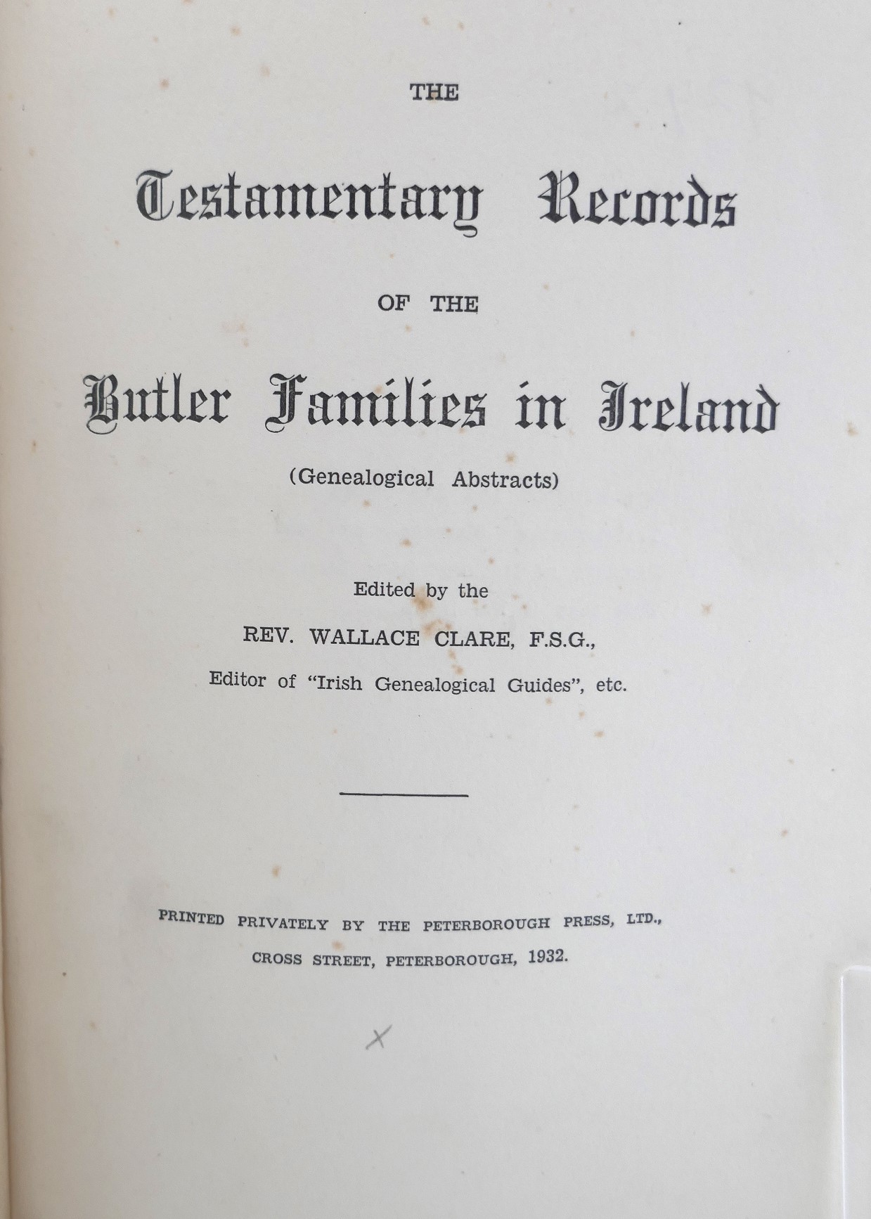 Records of the Butler Families in Ireland (1932) - Image 2