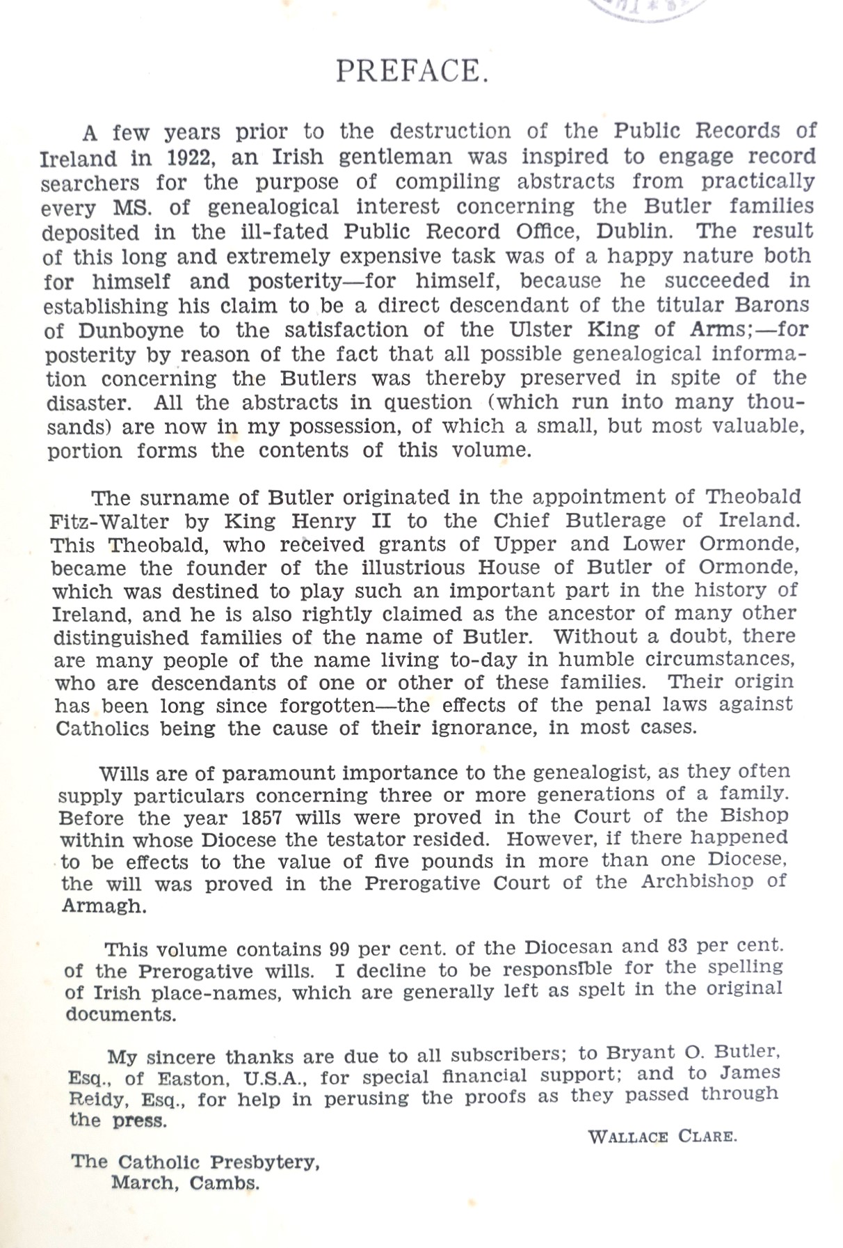 Records of the Butler Families in Ireland (1932) - Image 4
