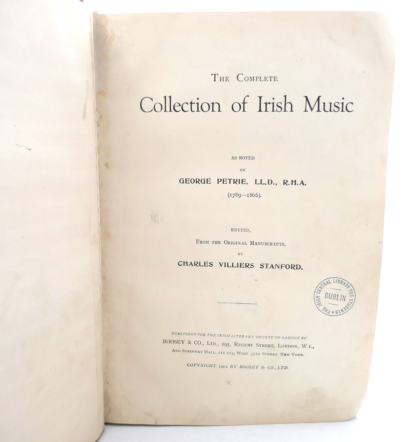 The Complete Collection of Irish Music (1902) - Image 2