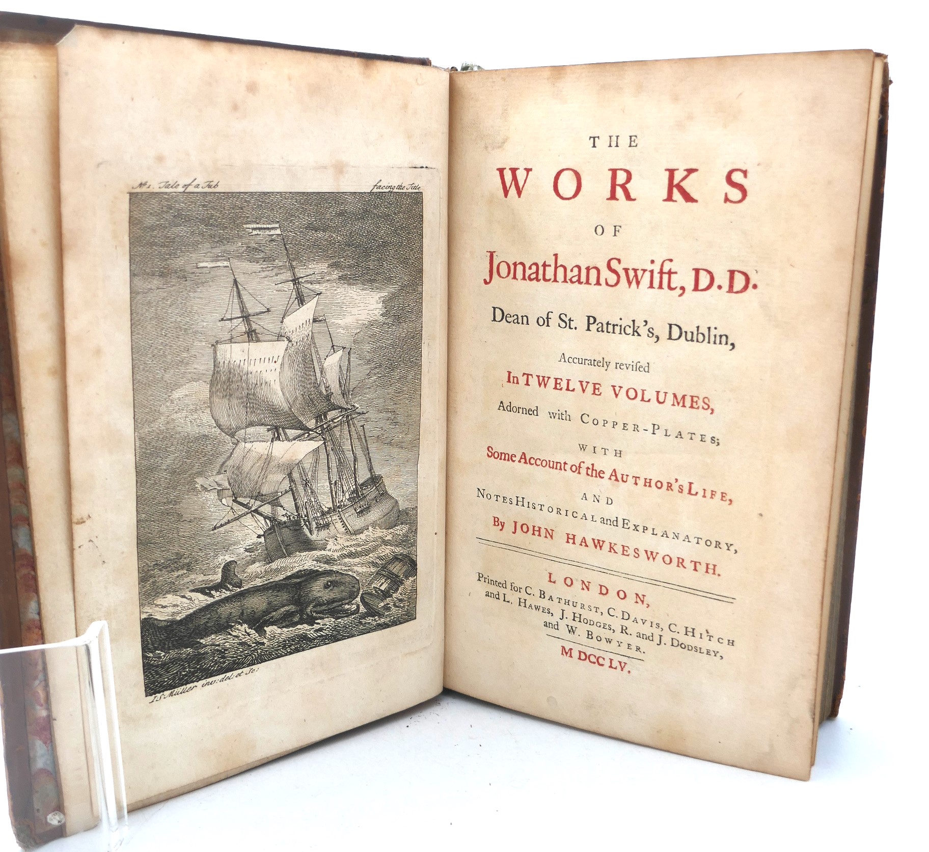 The Works of Dr. Jonathan Swift. Nineteen Volumes (1754-1766)
