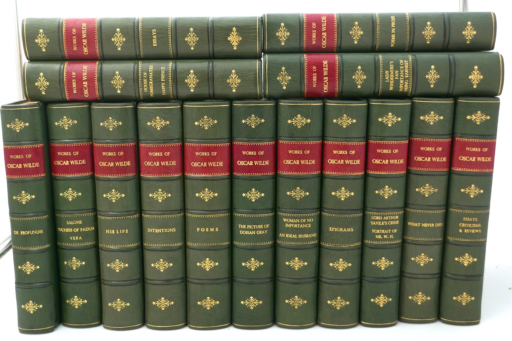 The Works of Oscar Wilde. Sunflower Edition. Fifteen Volumes (1909)